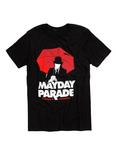 Mayday Parade A Lesson In Romantics Umbrella Man T-Shirt, BLACK, hi-res