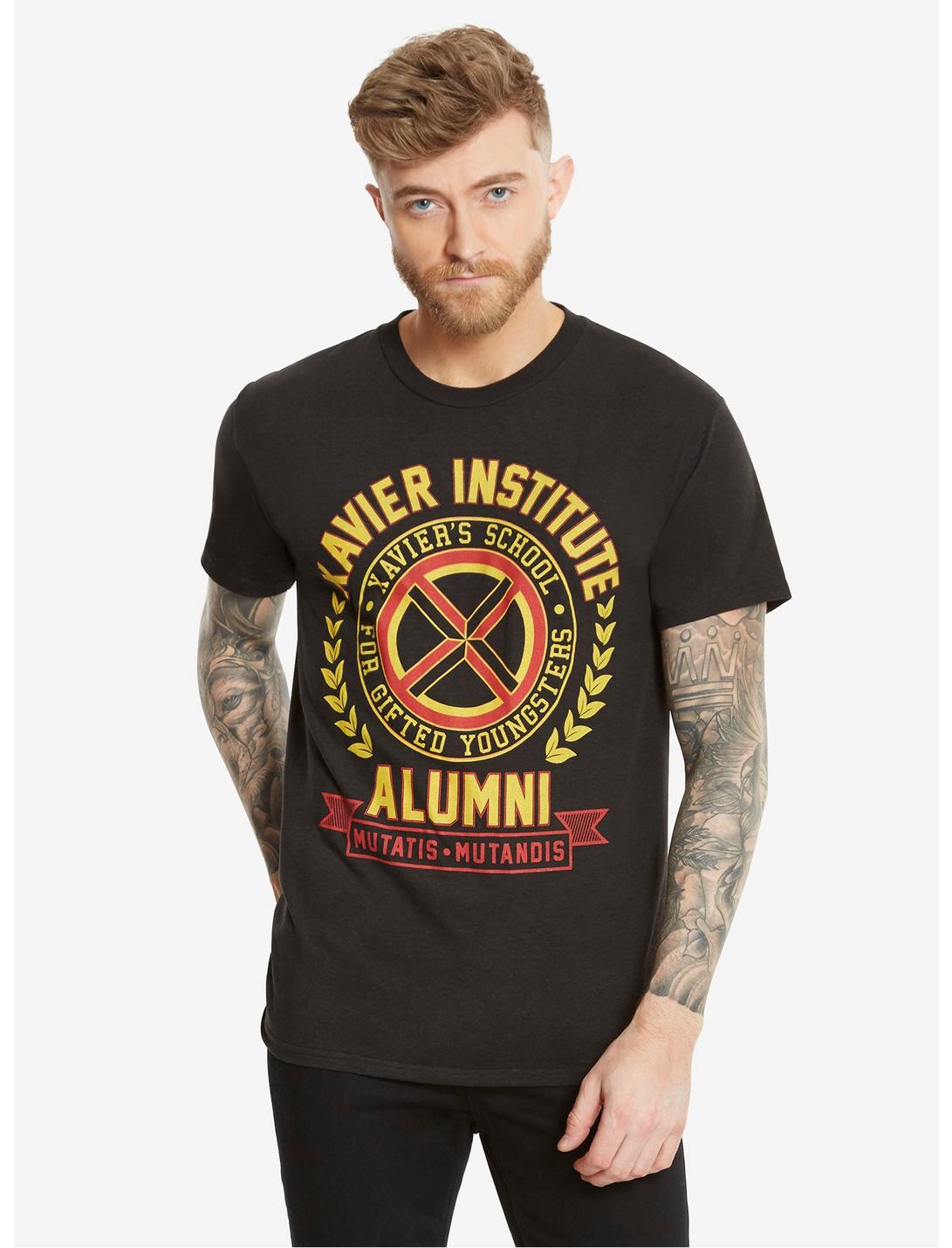 Marvel X-Men Xavier Institute Alumni T-Shirt, BLACK, hi-res