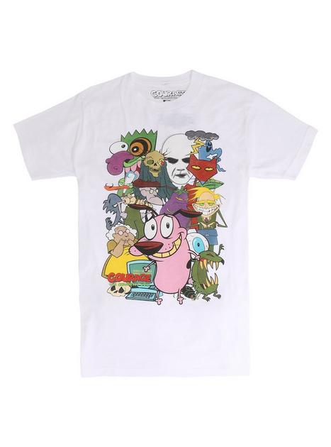 Courage The Cowardly Dog Characters T-Shirt | Hot Topic