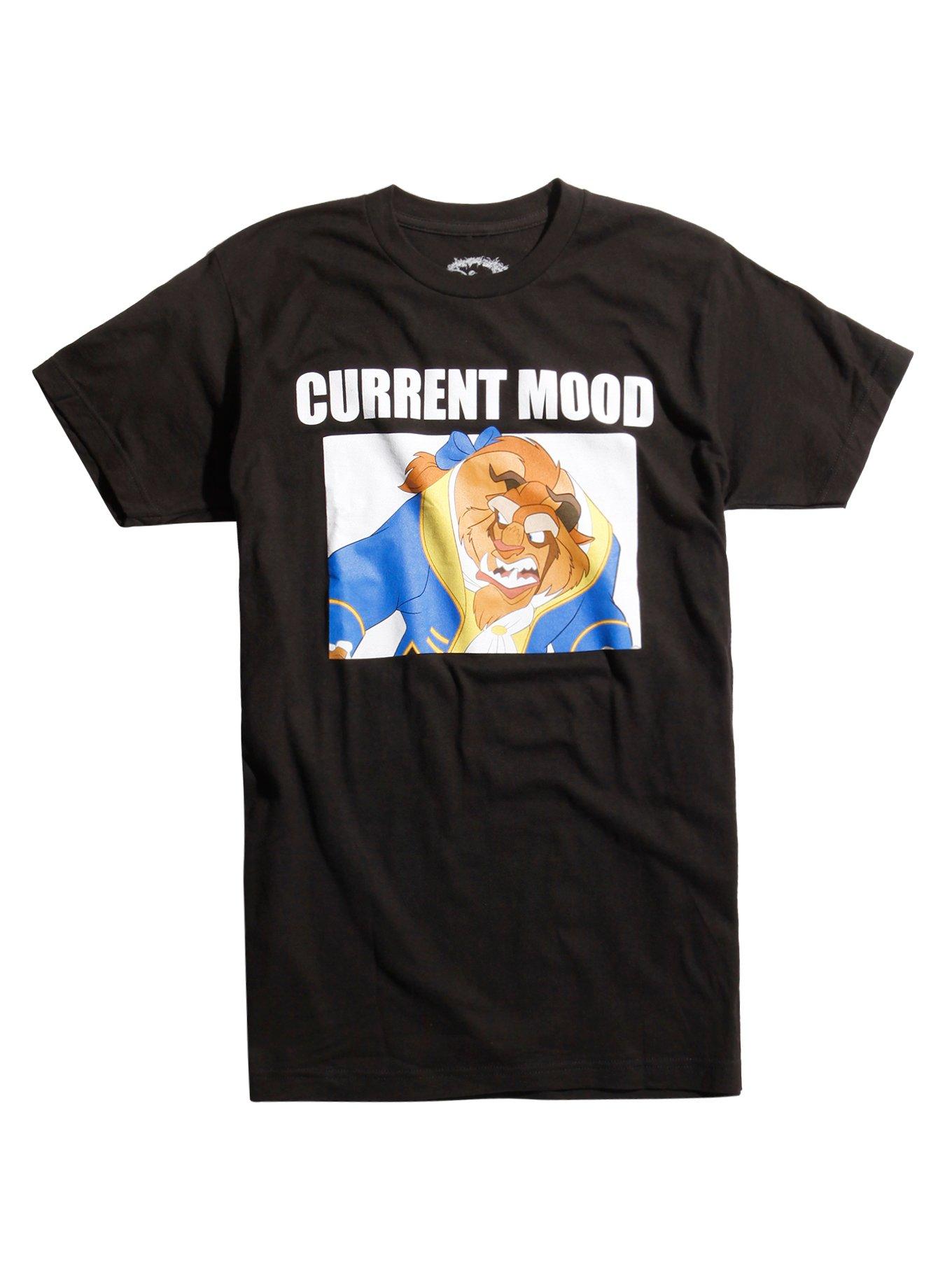 Disney Beauty And The Beast Current Mood Beast T-Shirt, BLACK, hi-res