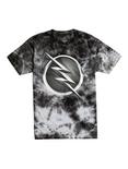 DC Comics The Flash Zoom Logo Tie Dye T-Shirt, GREY, hi-res