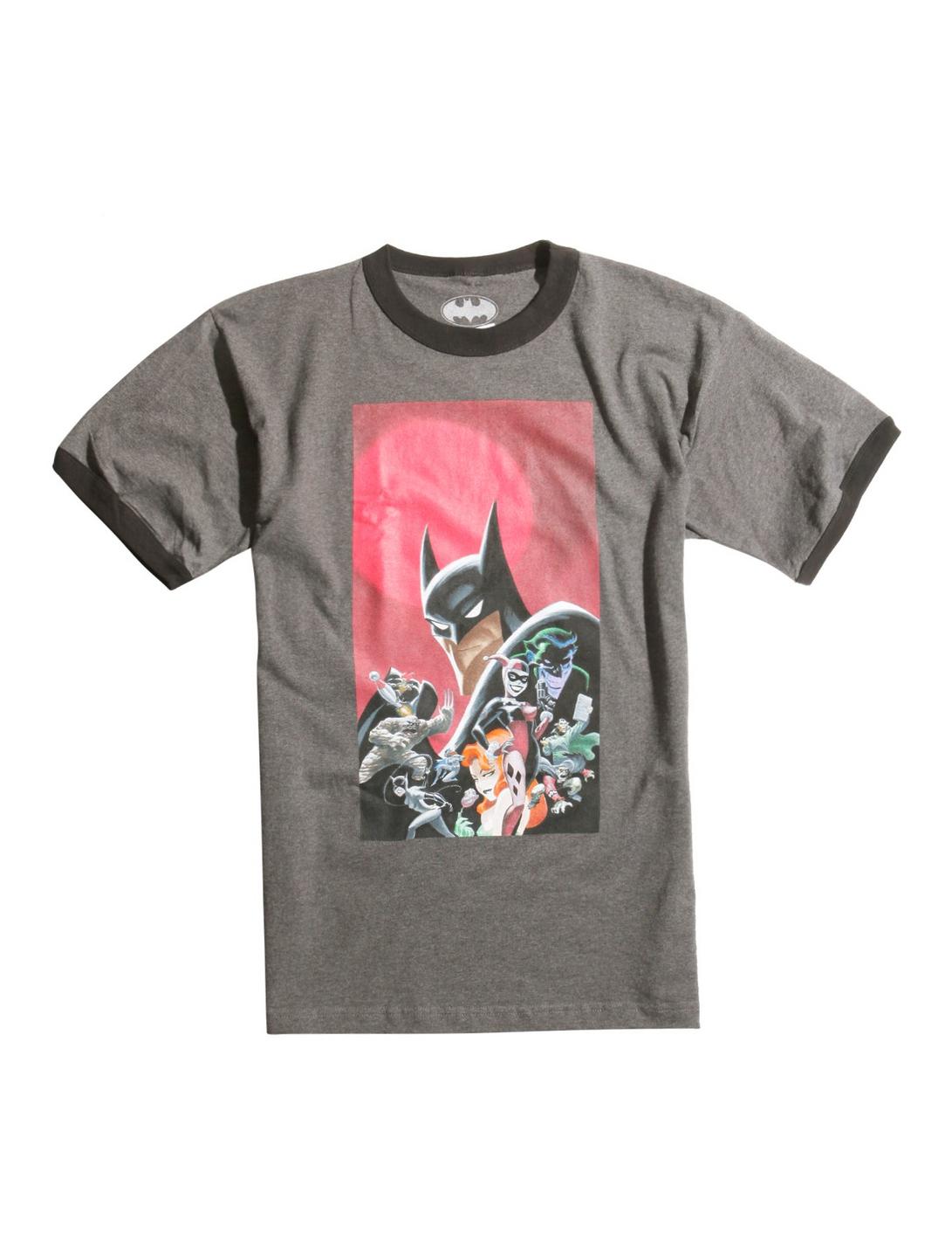 DC Comics Batman: The Animated Series Batman's World T-Shirt, GREY, hi-res