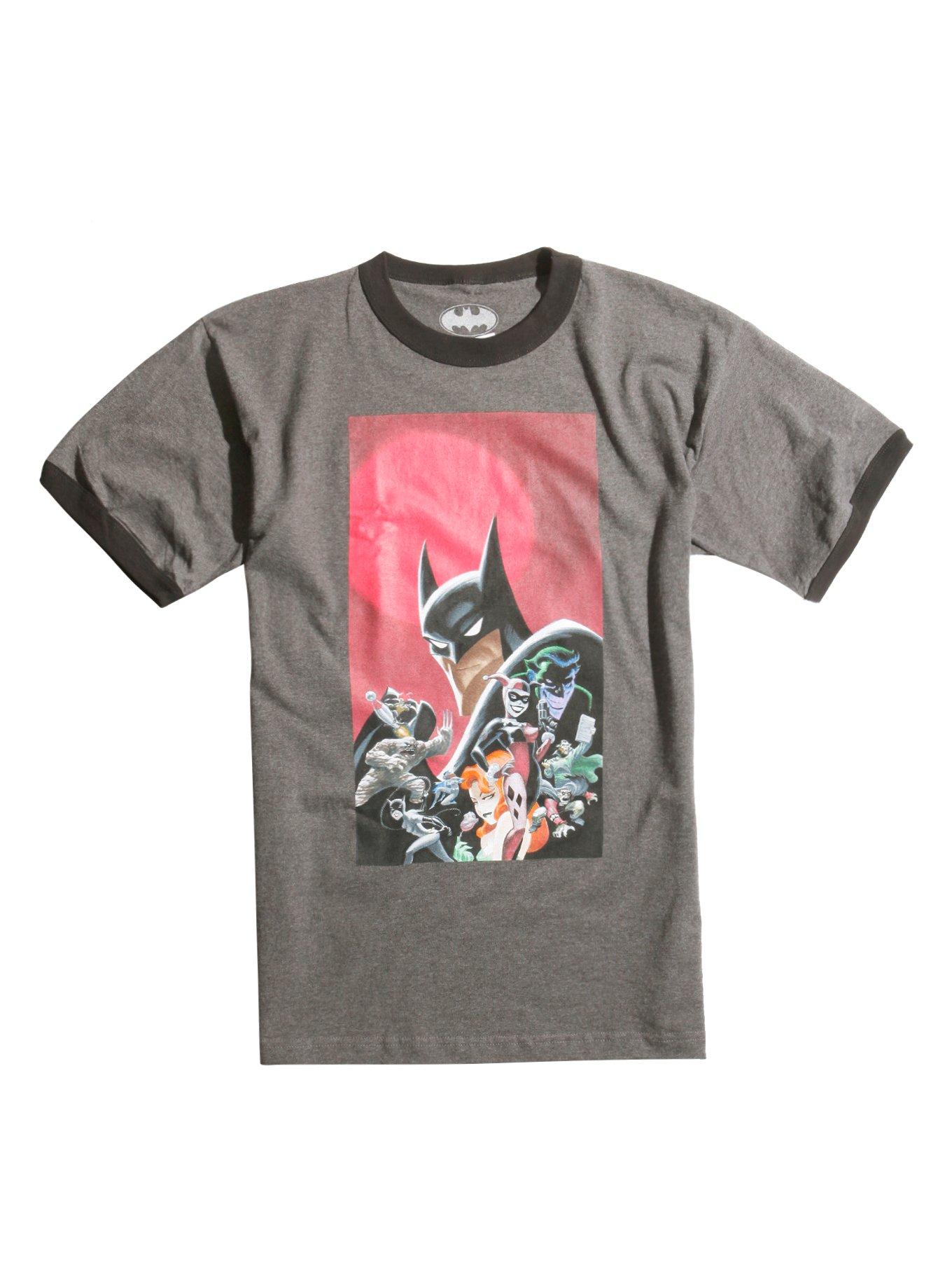 DC Comics Batman: The Animated Series Batman's World T-Shirt, GREY, hi-res