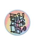 Panic! At The Disco Tie-Dye Iron-On Patch, , hi-res