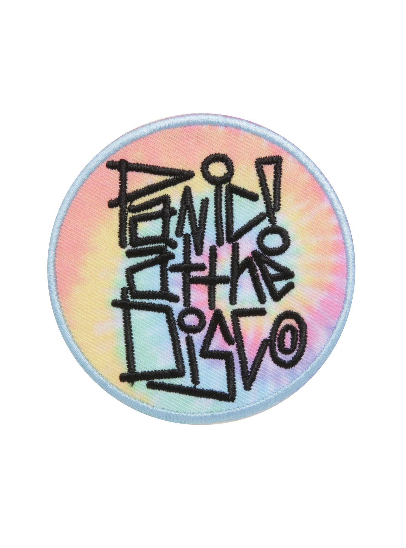 Panic! At The Disco Tie-Dye Iron-On Patch, , hi-res