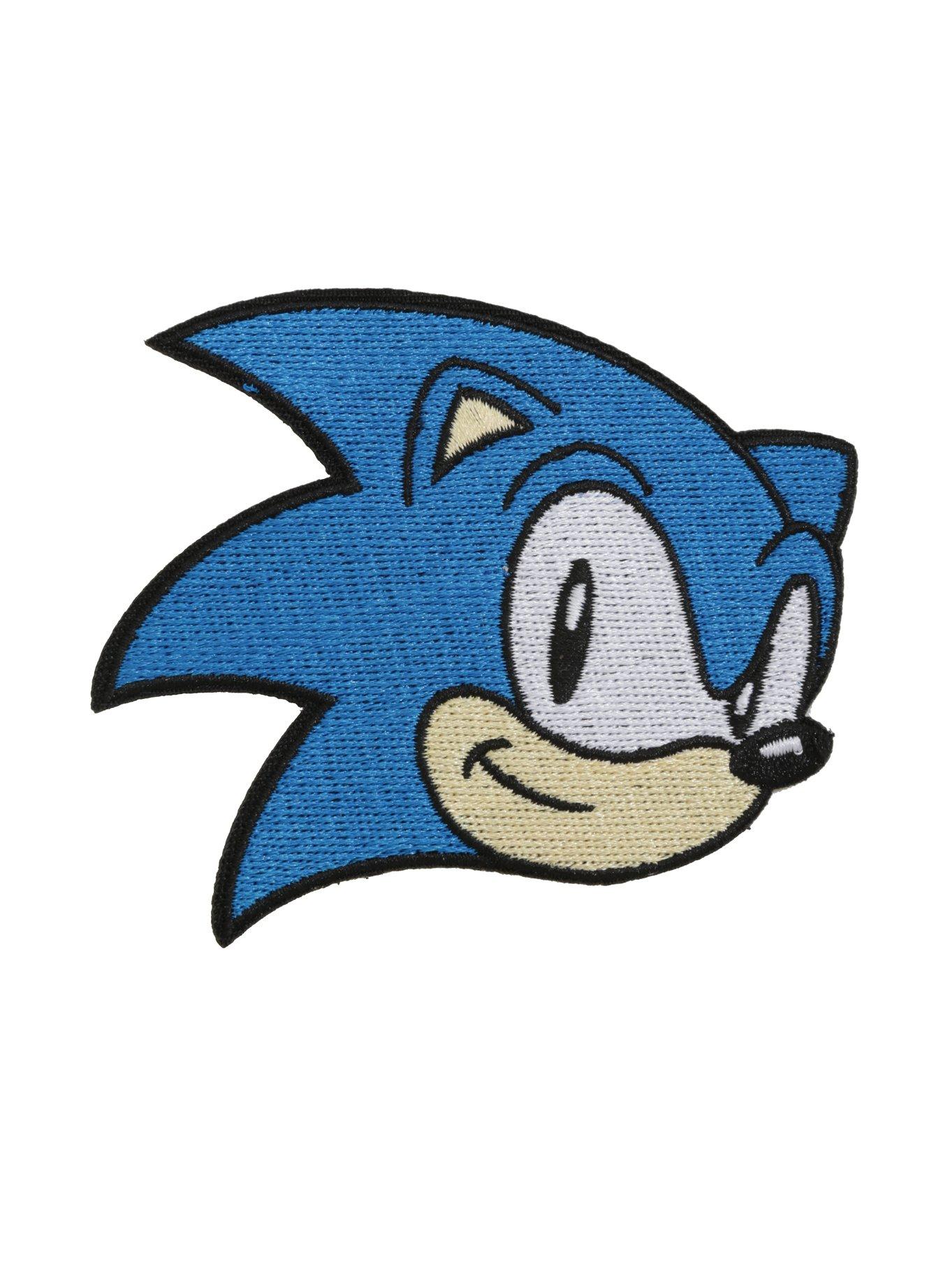 Sonic The Hedgehog Iron-On Patch, , hi-res