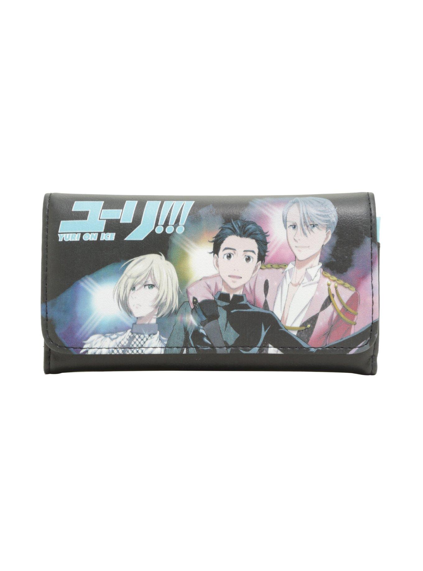 Yuri!!! On Ice Trio Skate Wallet, , hi-res