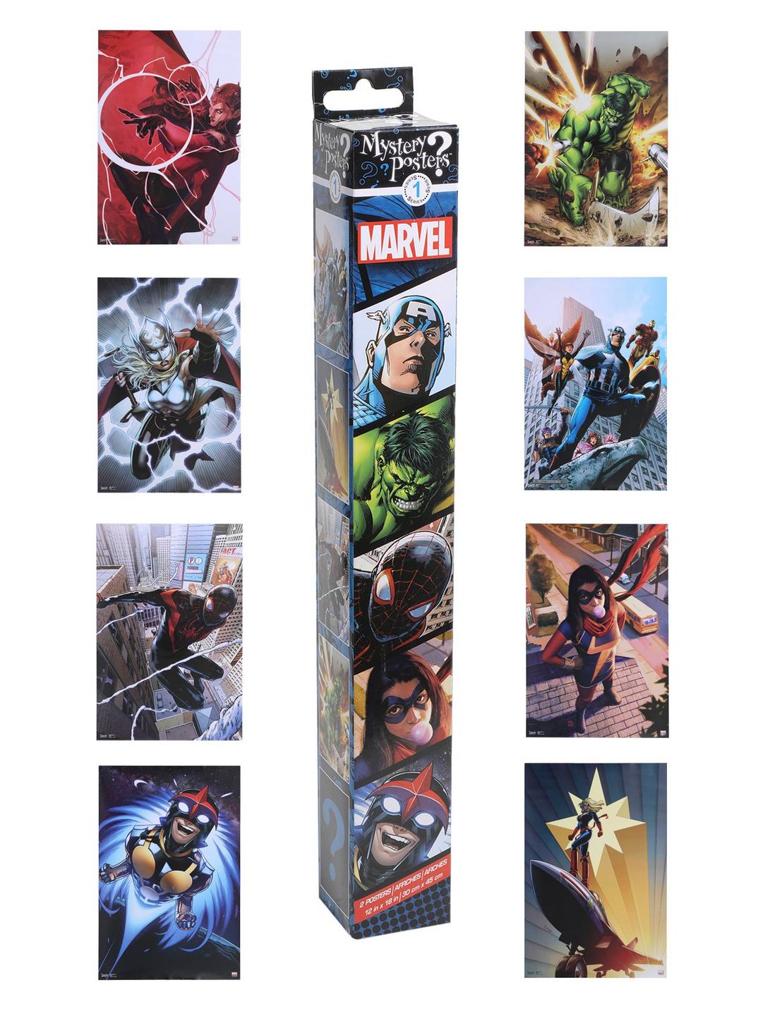Marvel Mystery Poster 2 Pack, , hi-res