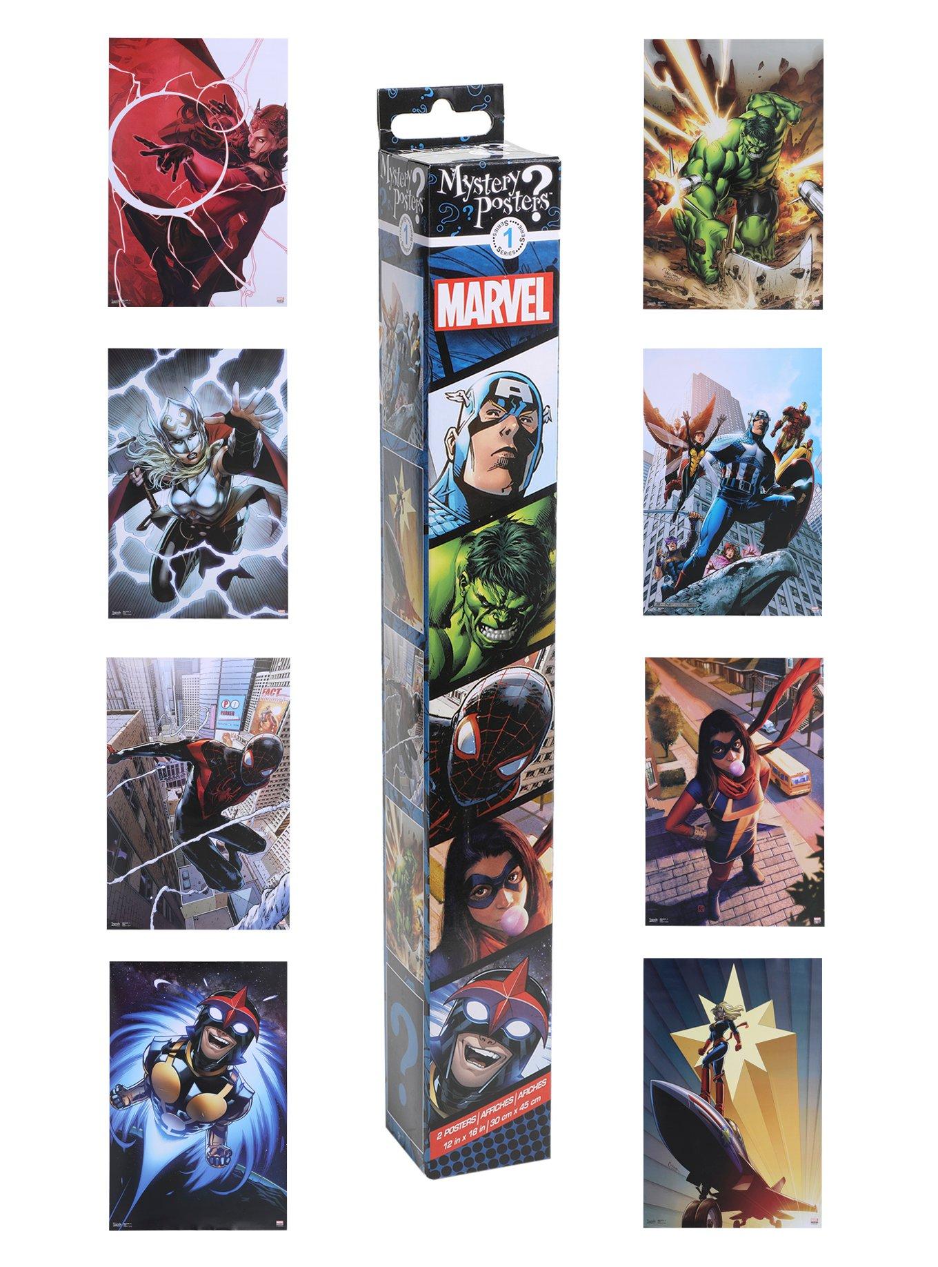 Marvel Mystery Poster 2 Pack, , hi-res