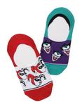 DC Comics Harley Quinn & Joker Liner Socks 2 Pair, , hi-res