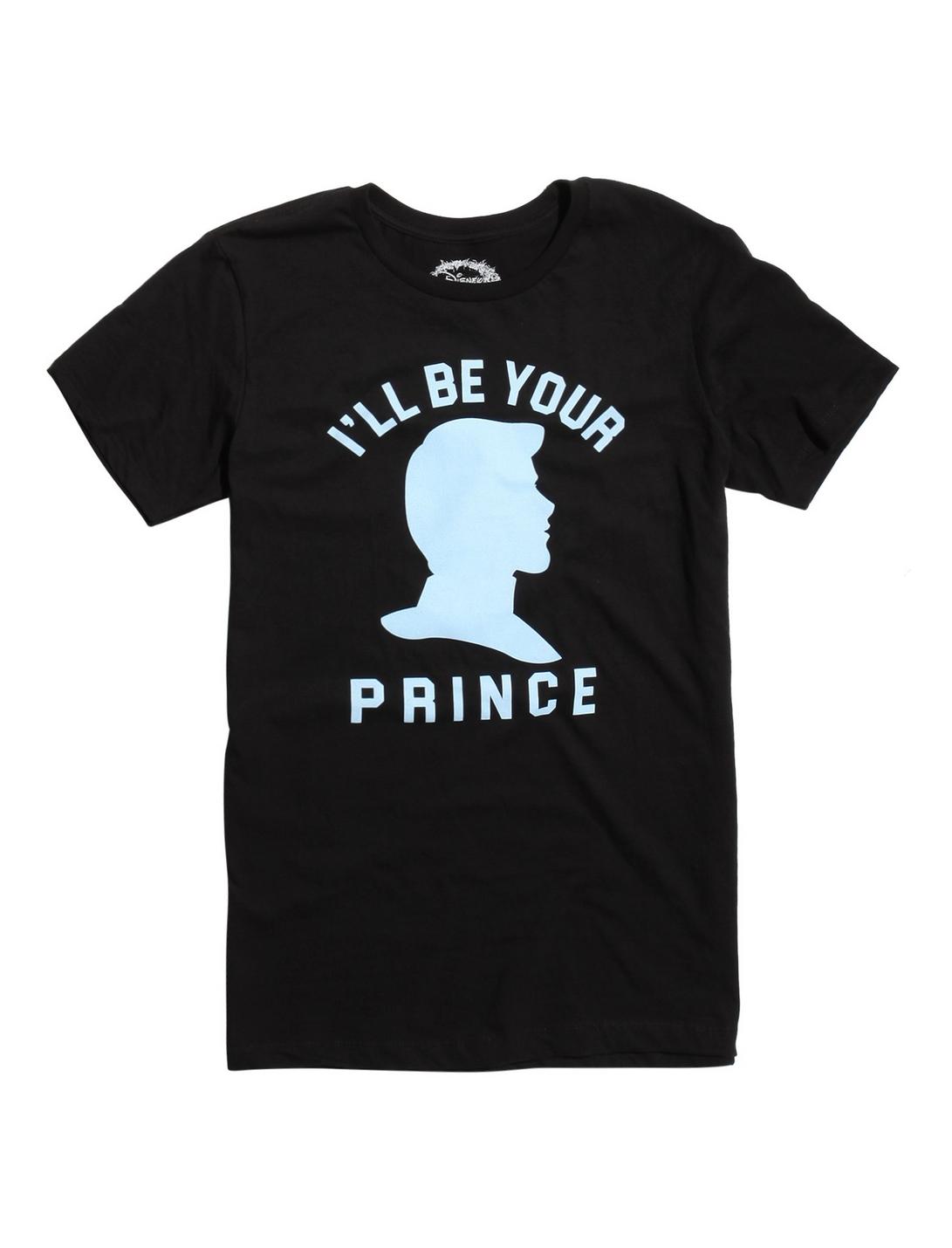 Disney Cinderella I'll Be Your Prince T-Shirt, BLACK, hi-res