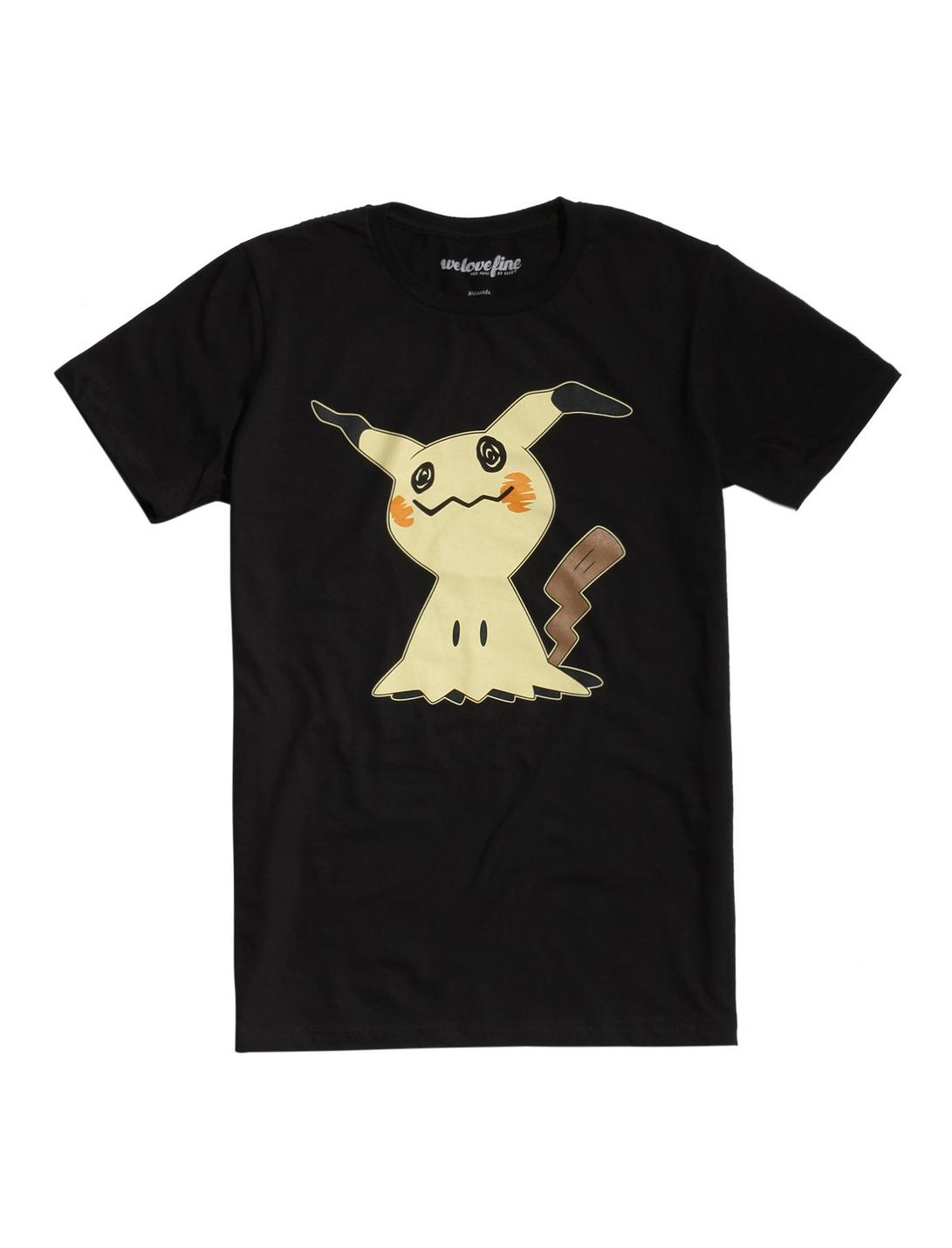 Pokémon Mimikyu Crooked Smile T-Shirt, BLACK, hi-res