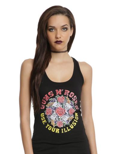 Guns N' Roses Use Your Illusion Girls Tank Top | Hot Topic