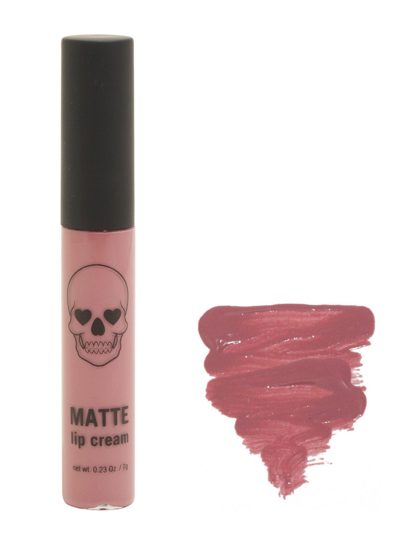 Blackheart Beauty Deep Nude Matte Lip Cream, , hi-res