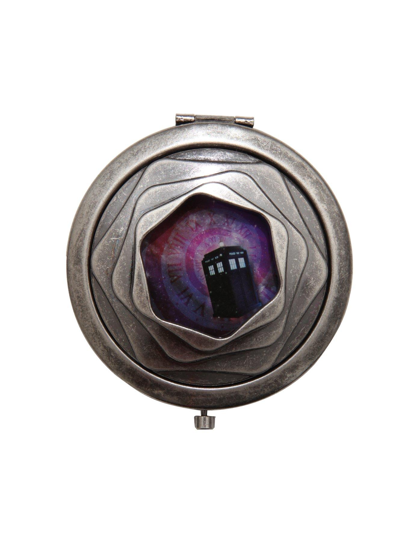 Doctor Who TARDIS Galaxy Die-Cut Mirror Compact, , hi-res