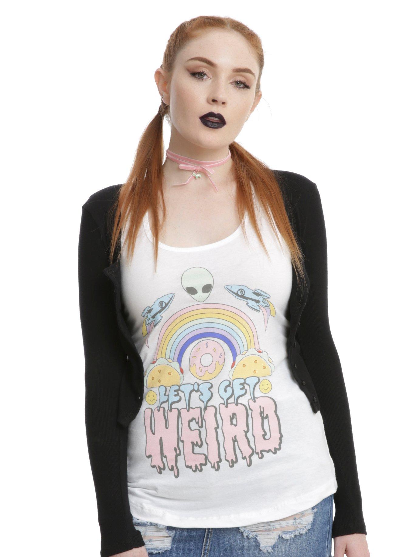 Let's Get Weird Girls Tank Top | Hot Topic