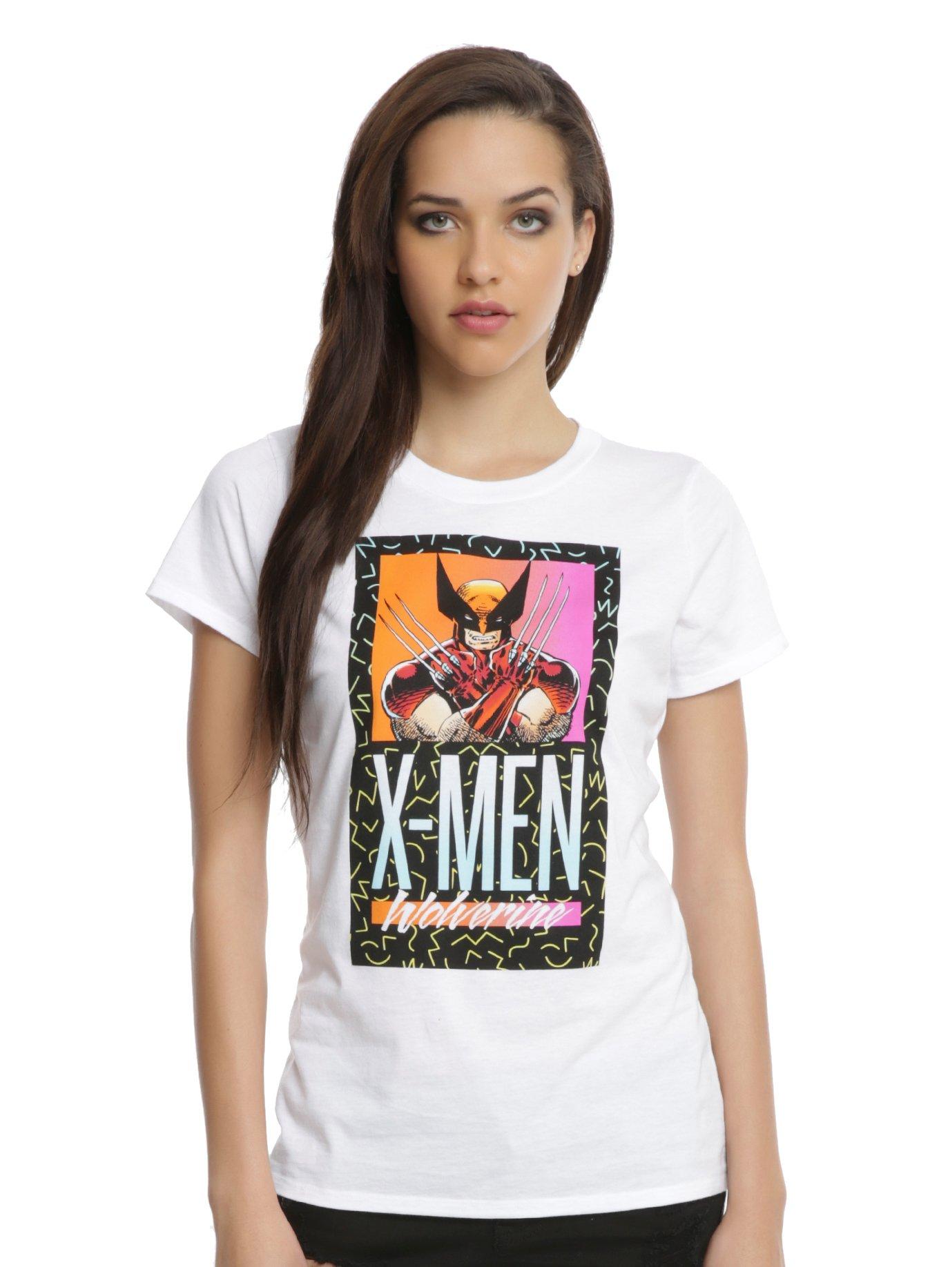 Marvel X-Men Wolverine Retro Girls T-Shirt, WHITE, hi-res