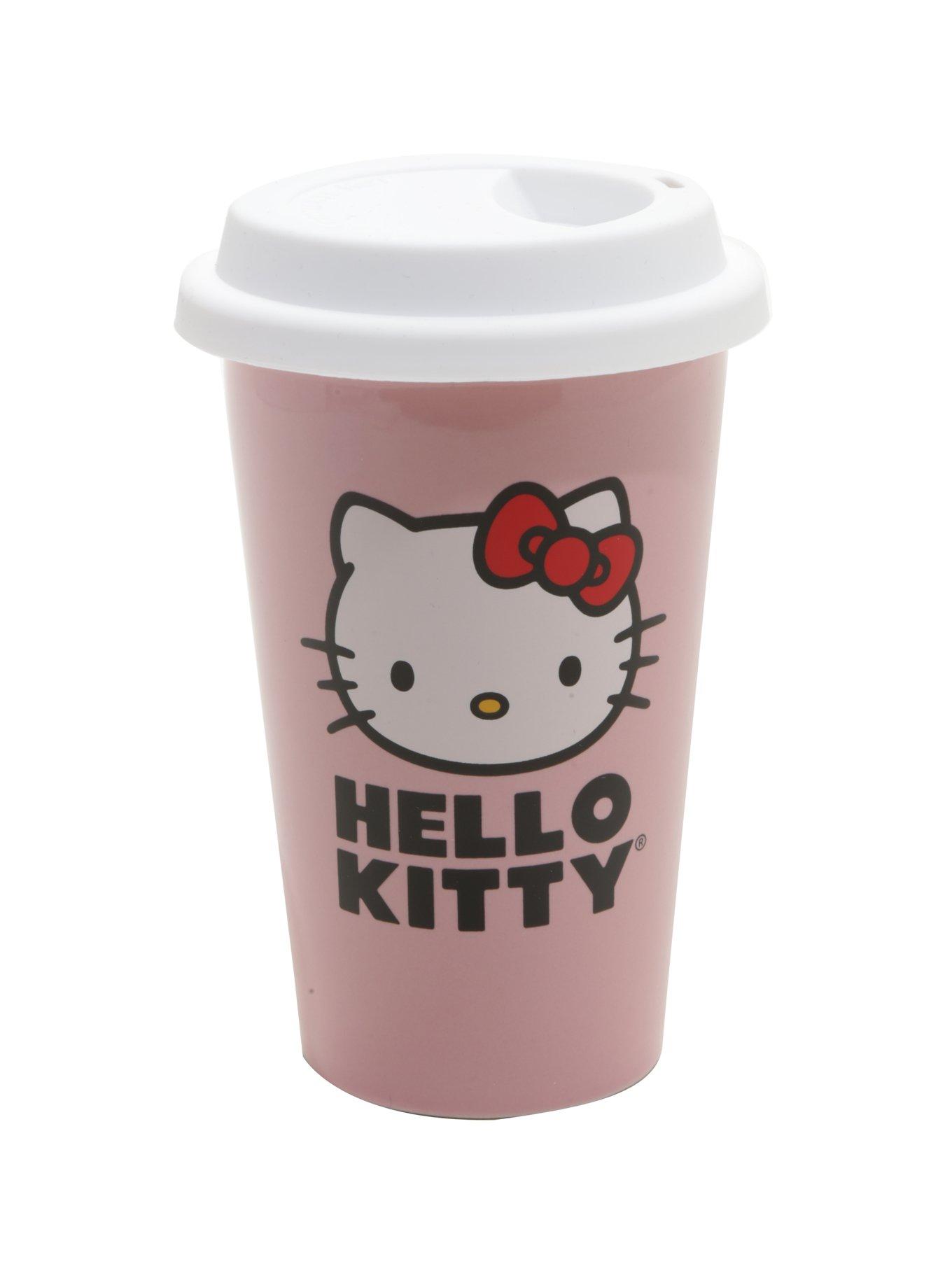 Hello Kitty Ceramic Travel Mug, , hi-res