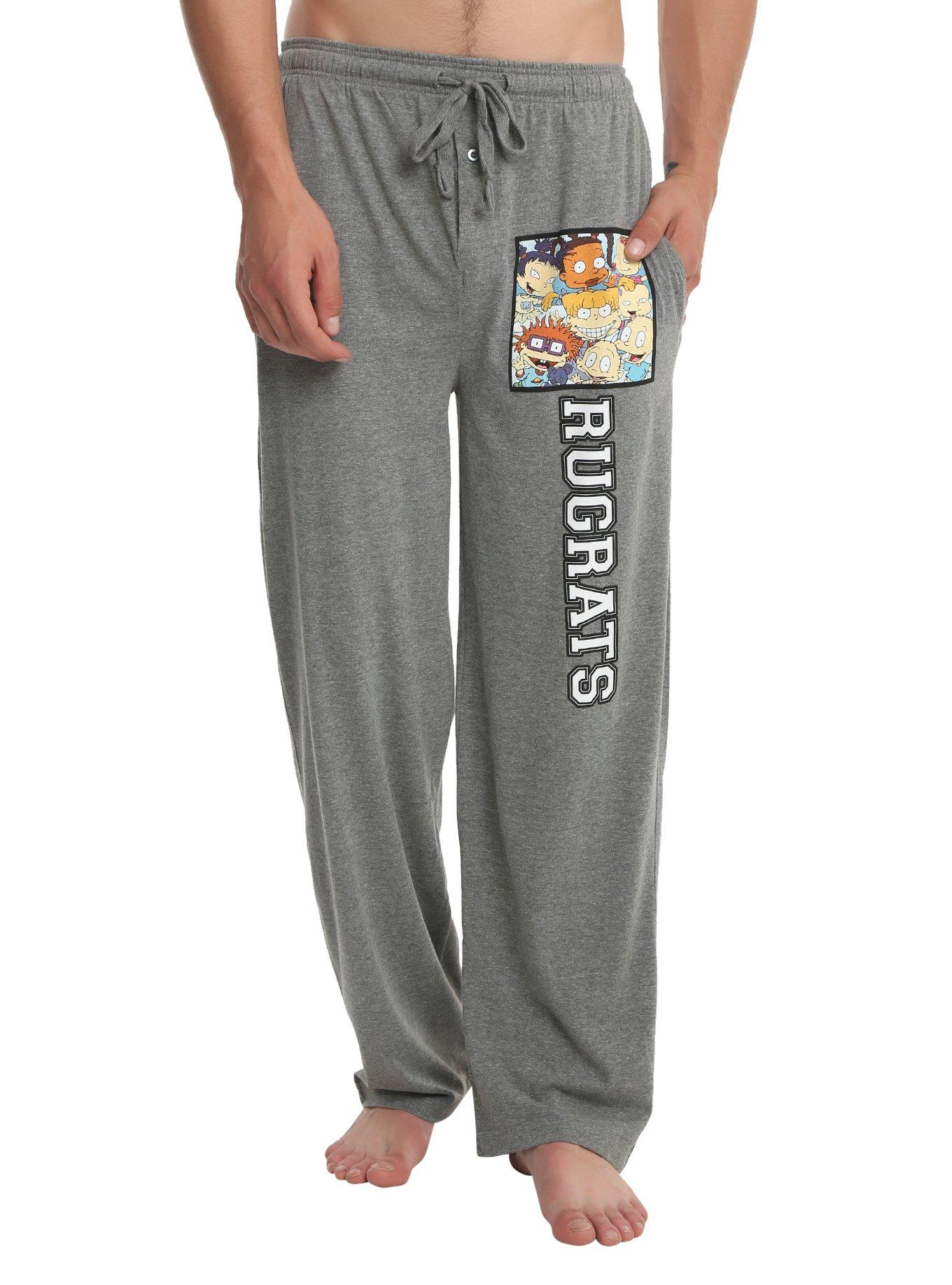 Rugrats Babies Varsity Guys Pajama Pants, GREY, hi-res