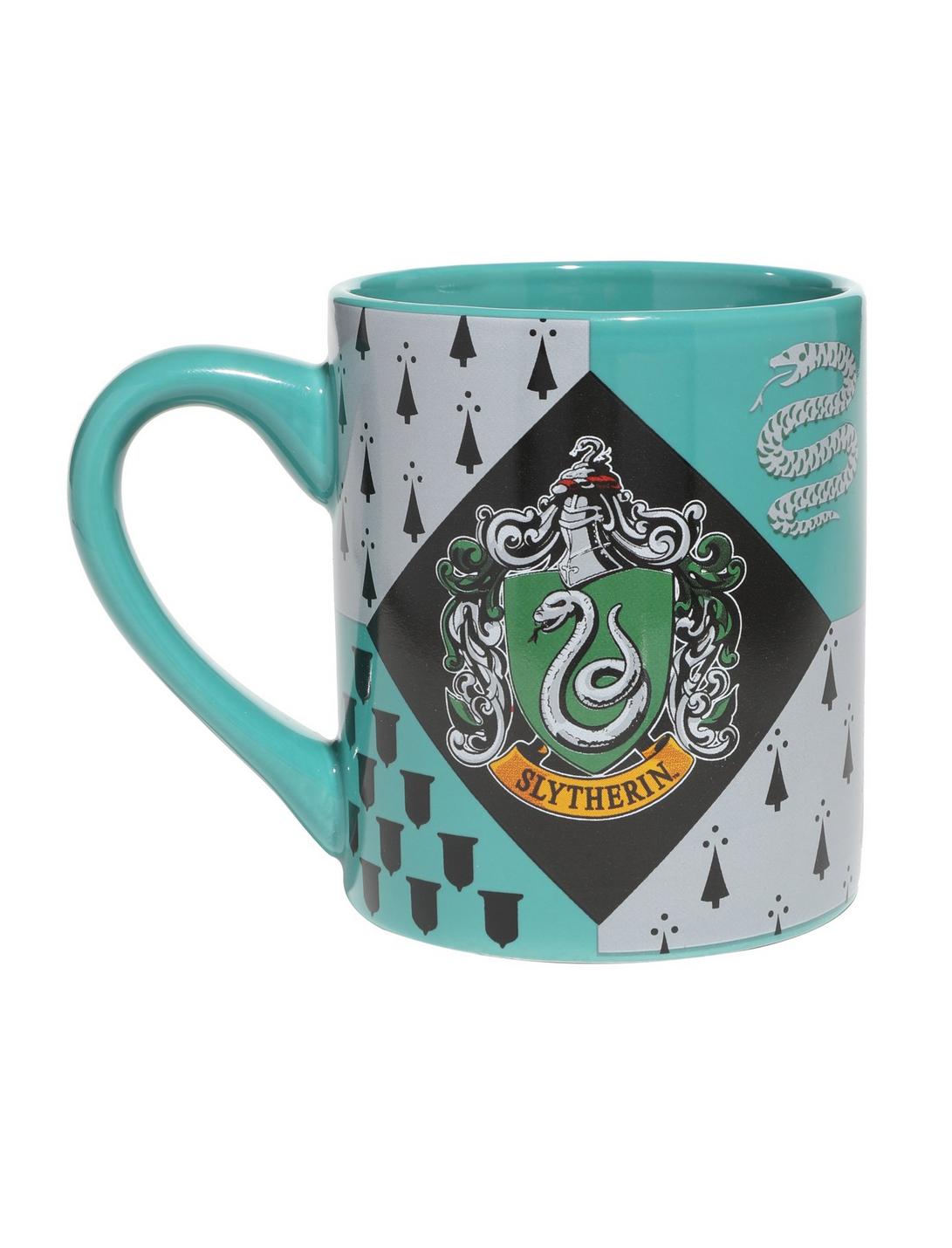 Harry Potter Slytherin House Crest Ceramic Mug, , hi-res