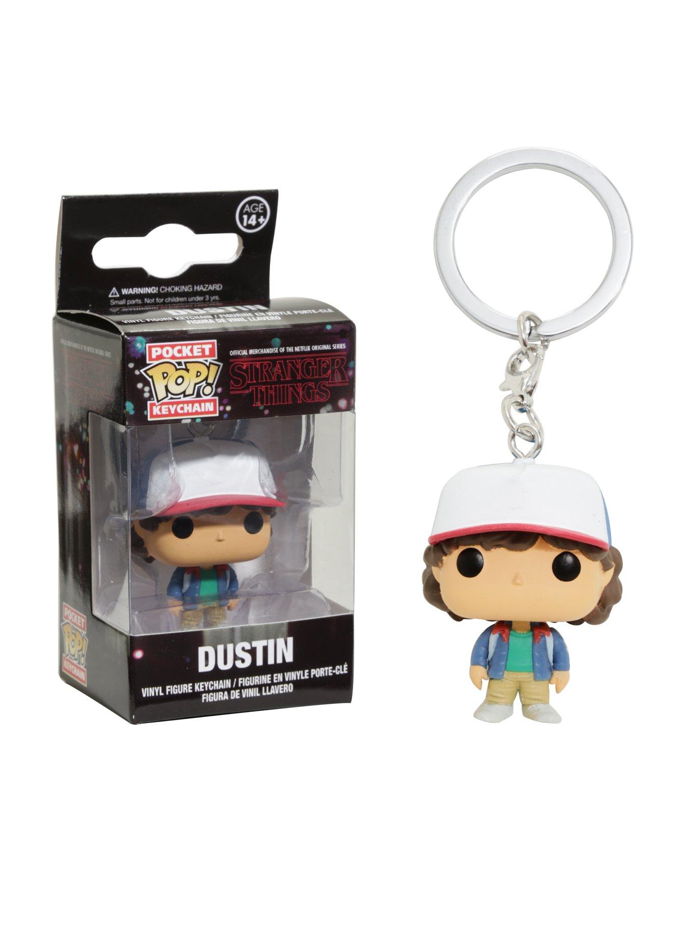 Stranger things hot sale pop keychain