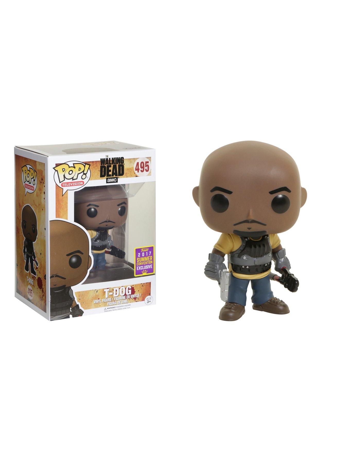 Funko The Walking Dead Pop! Television T-Dog Vinyl Figure 2017 Summer Convention Exclusive, , hi-res