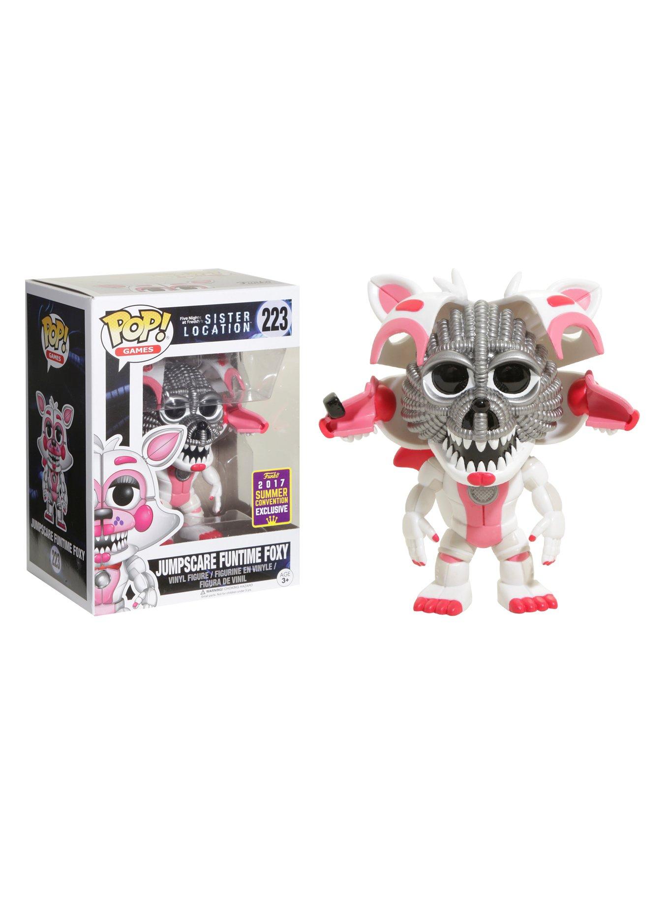 Funko Five Nights At Freddy's Sister Location Pop! Games Jumpscare Funtime Foxy Vinyl Figure 2017 Summer Convention Exclusive, , hi-res