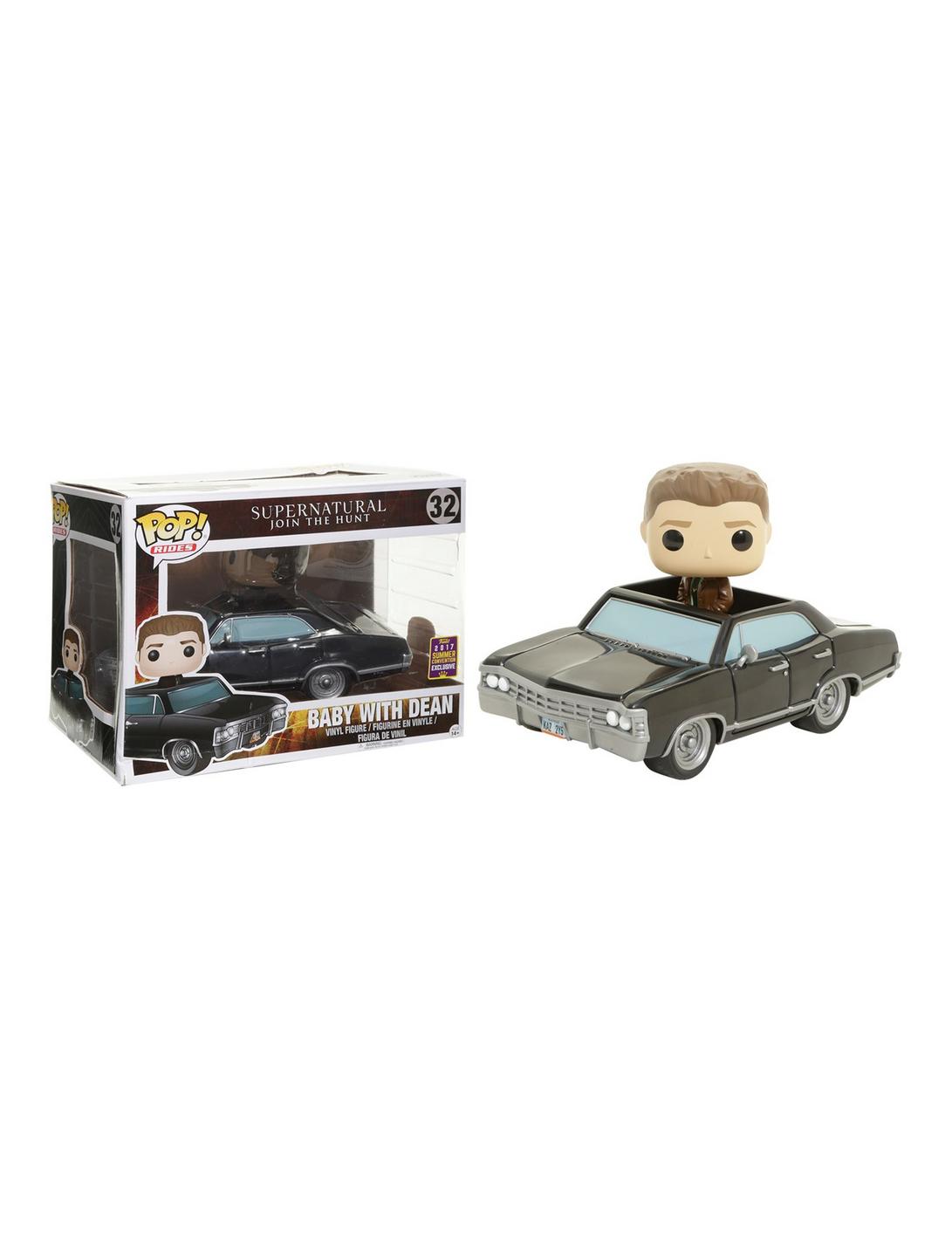 Funko Supernatural Pop! Rides Baby With Dean 6 Inch Vinyl Figure 2017 Summer Convention Exclusive, , hi-res