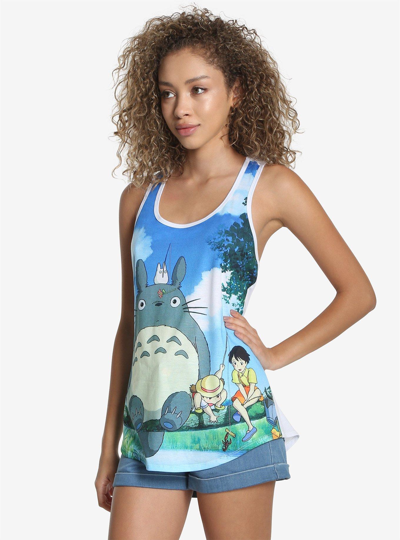 Her Universe Studio Ghibli My Neighbor Totoro Pond Womens Tank Top, MULTI, hi-res