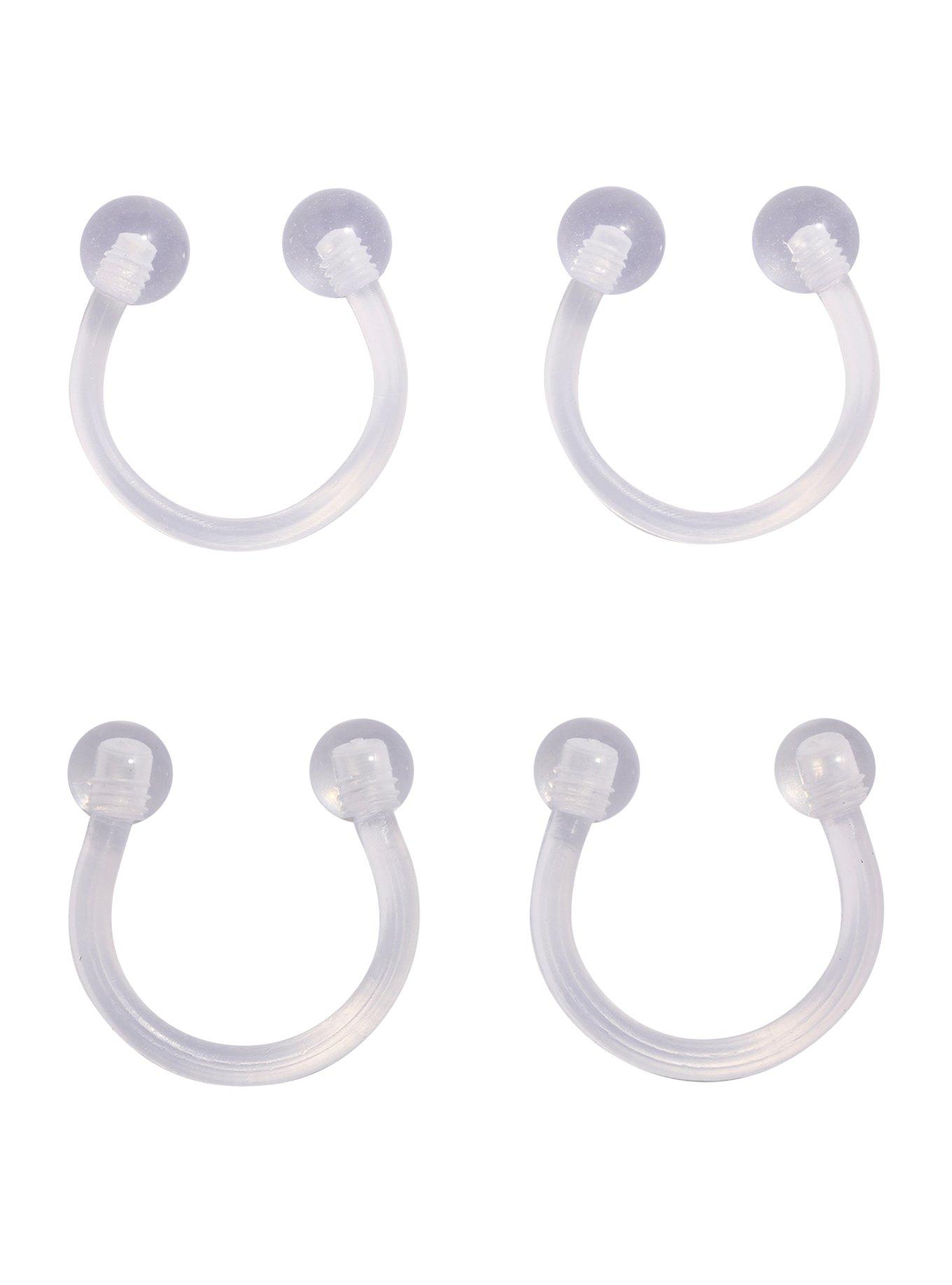 Circular Barbell Retainer 4 Pack | Hot Topic