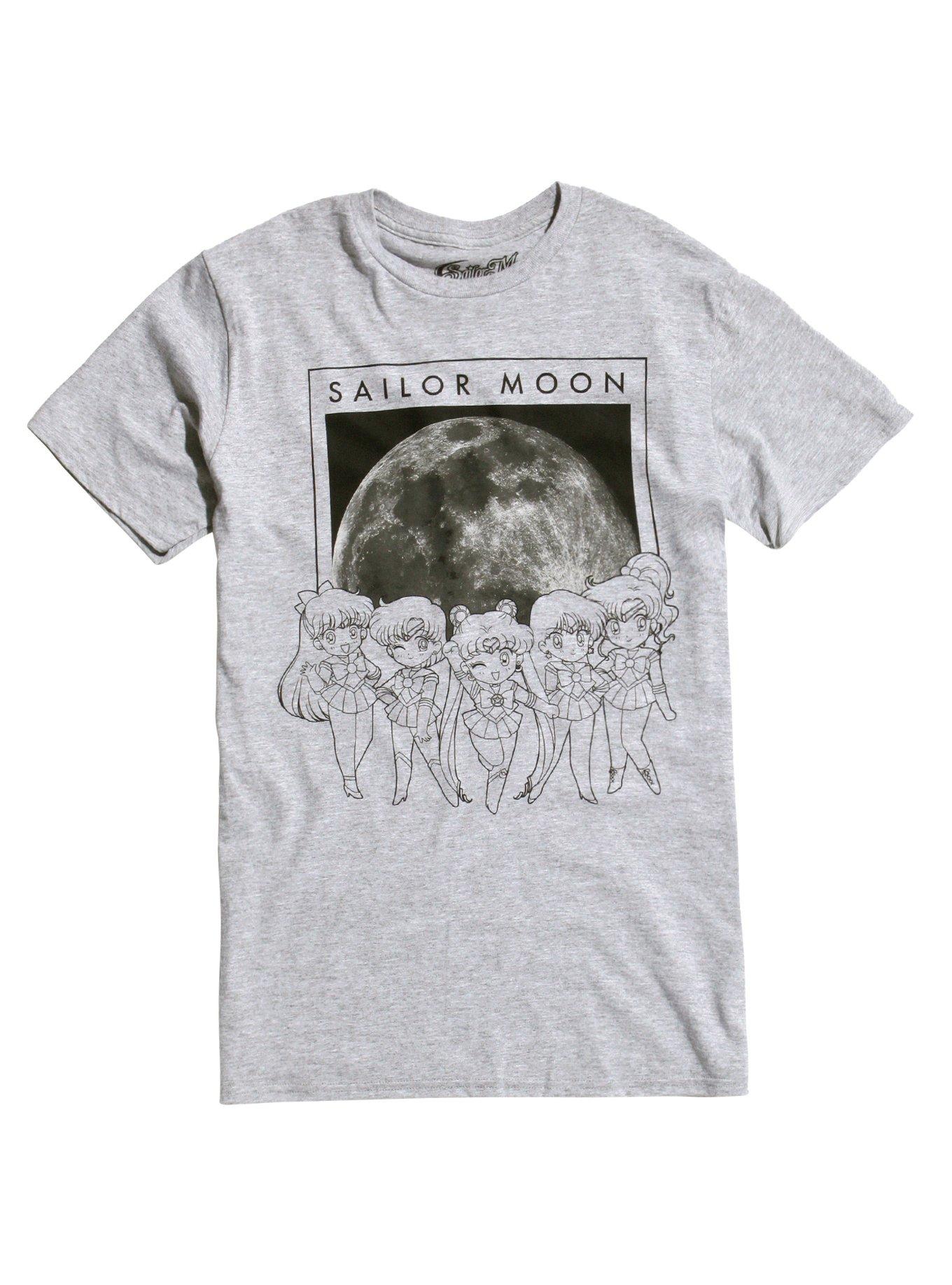 Sailor Moon Chibi Sailor Guardians Moon T-Shirt | Hot Topic