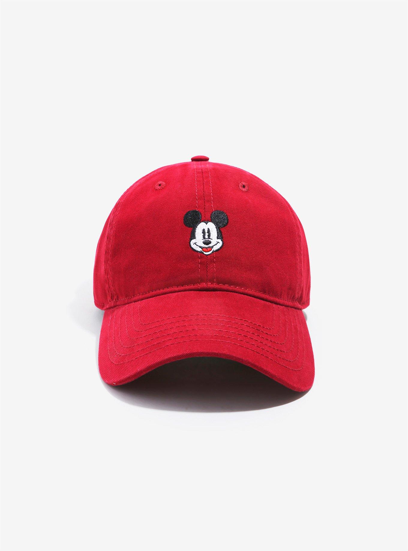 Disney Mickey Mouse Crimson Dad Hat - BoxLunch Exclusive, , hi-res
