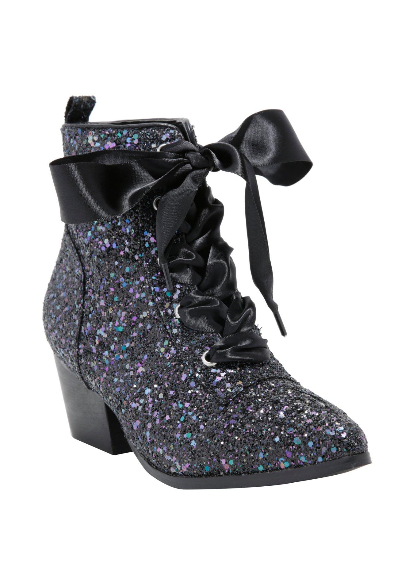YRU Aurora Glitter Boots, MULTI, hi-res