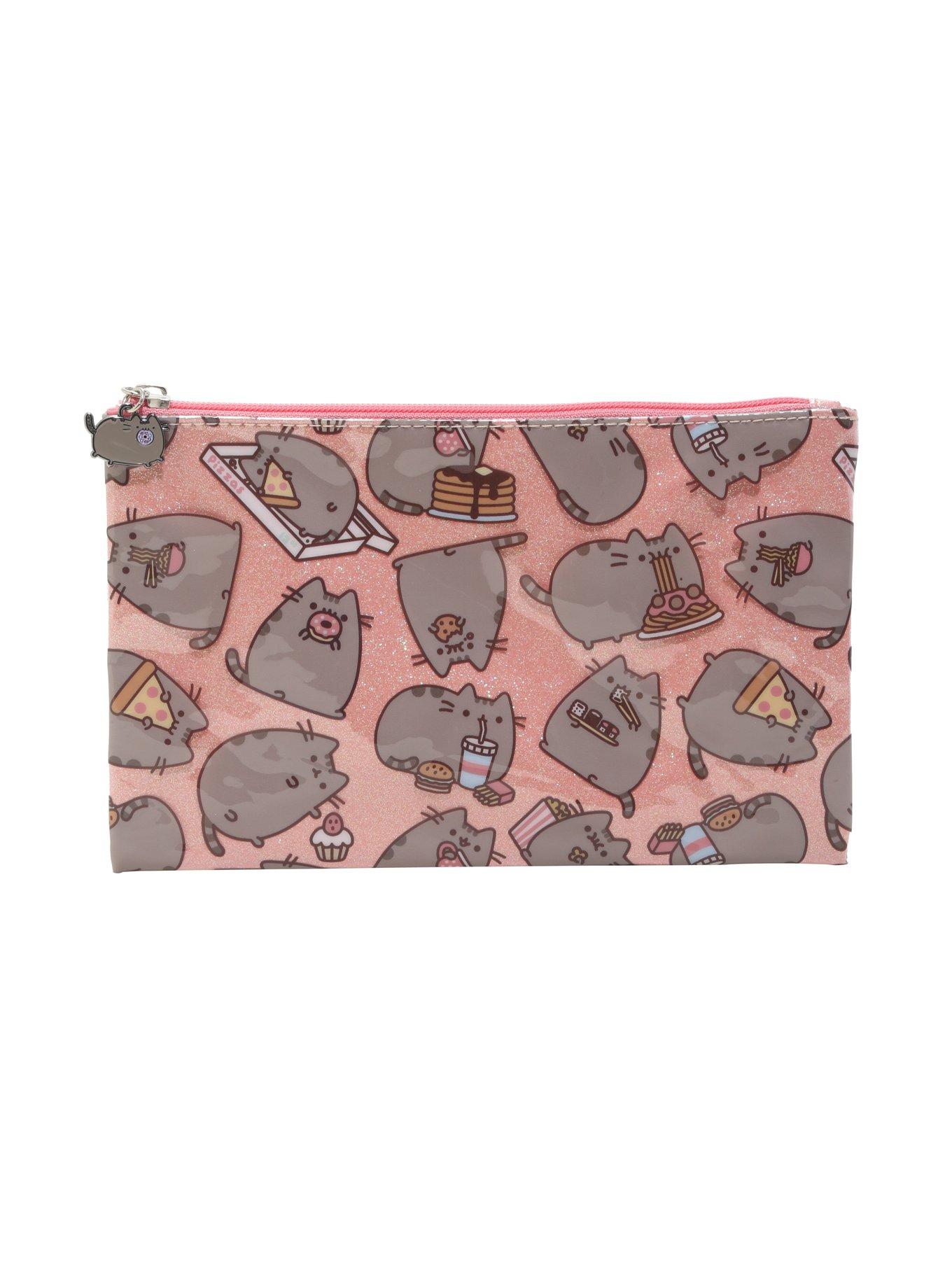 Pusheen Food Glitter Pencil Case, , hi-res