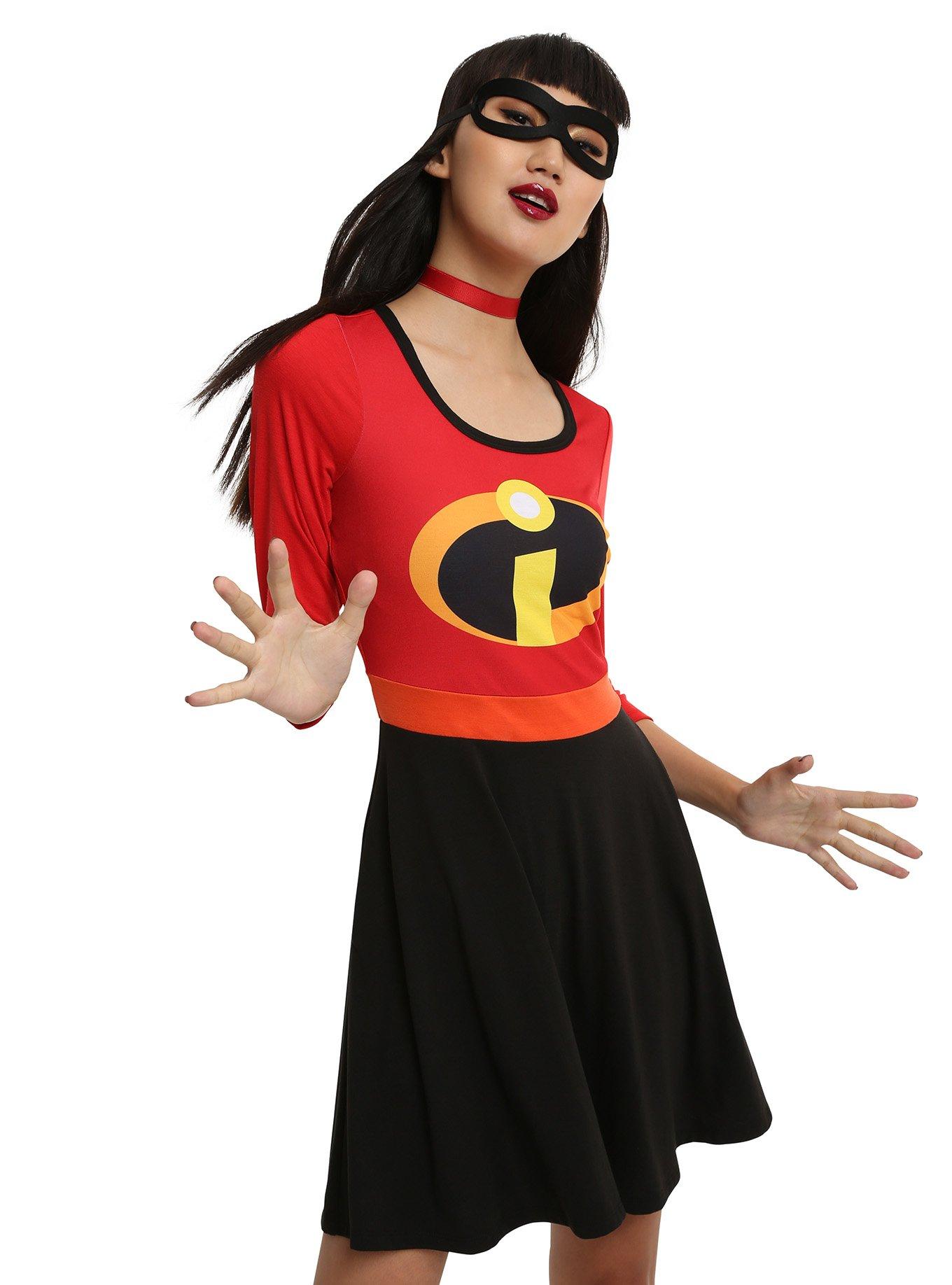 Disney Pixar The Incredibles I Am Incredible Costume Dress, MULTI COLOR, hi-res