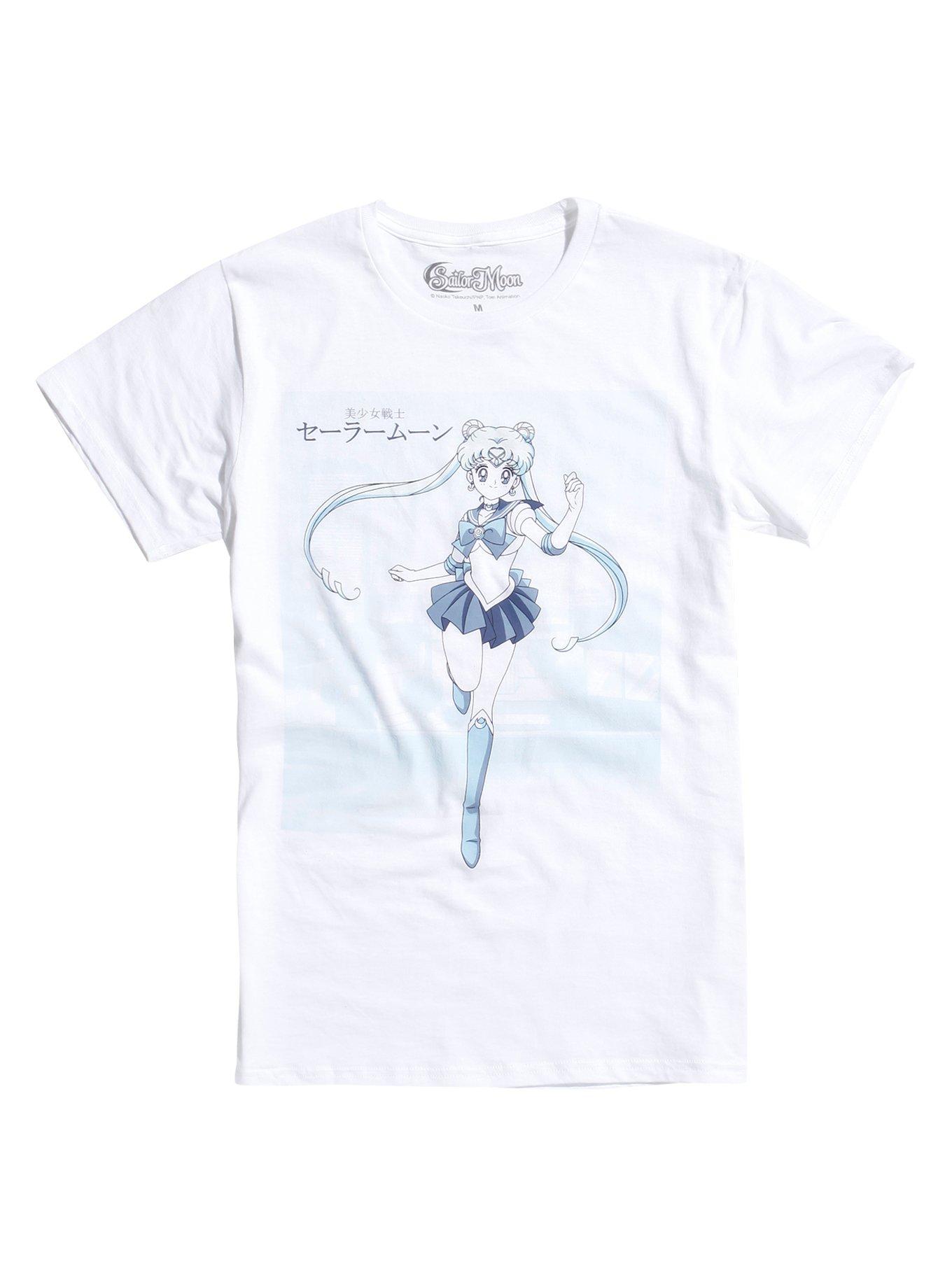 Sailor Moon Vaporwave T-Shirt | Hot Topic