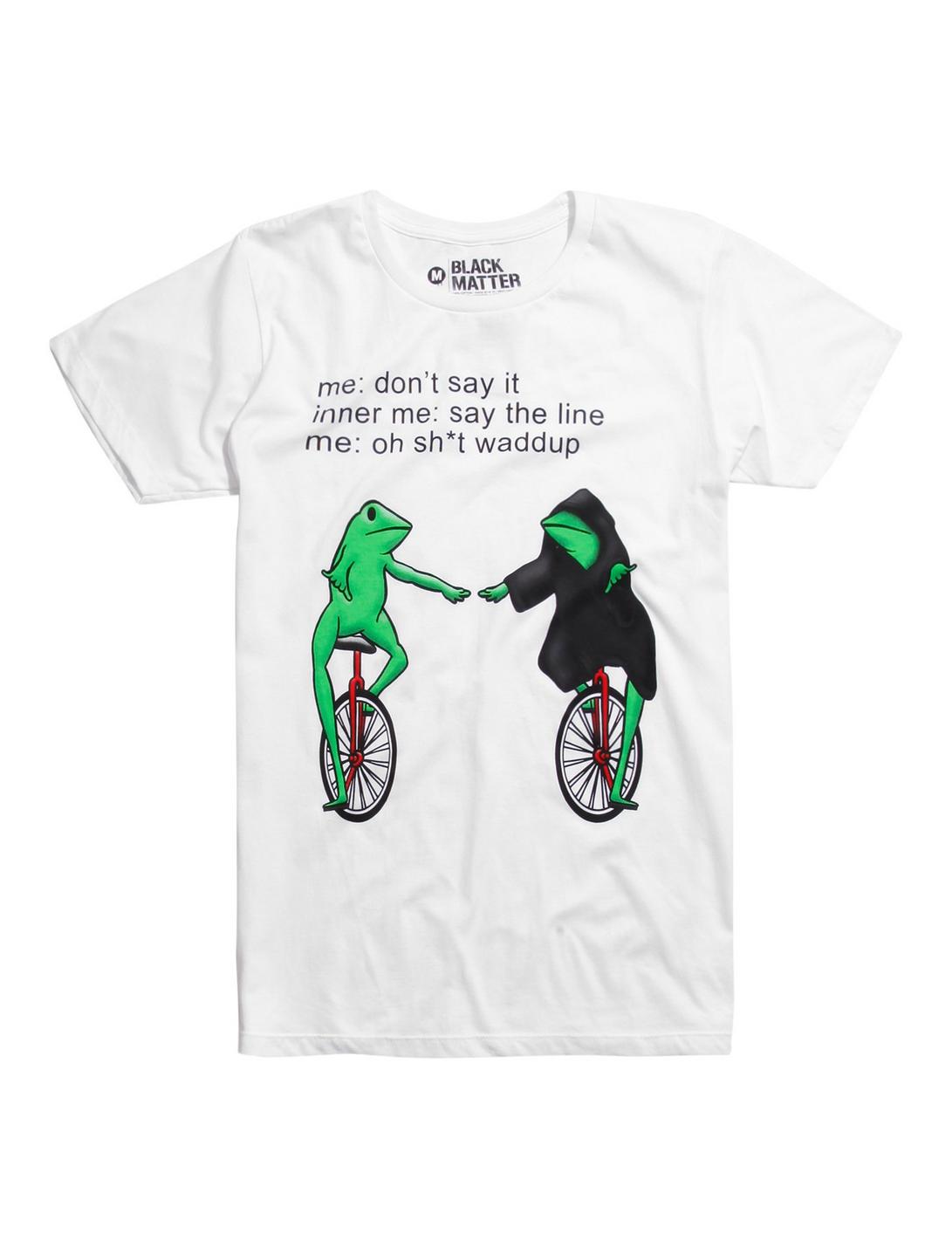 Inner Frog Monologue T-Shirt, WHITE, hi-res