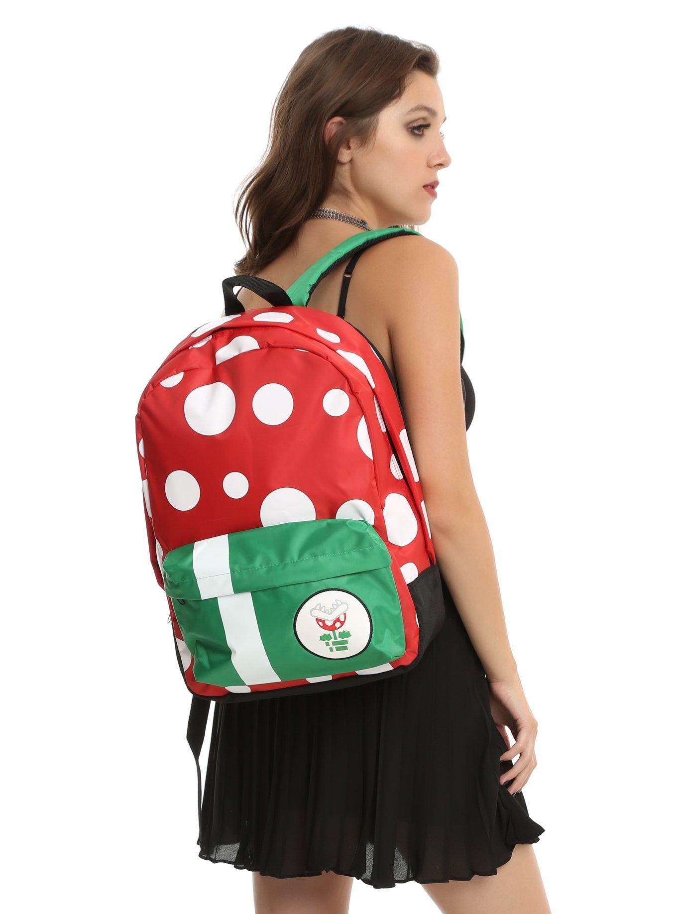 Super Mario Bros. Piranha Plant Backpack, , hi-res