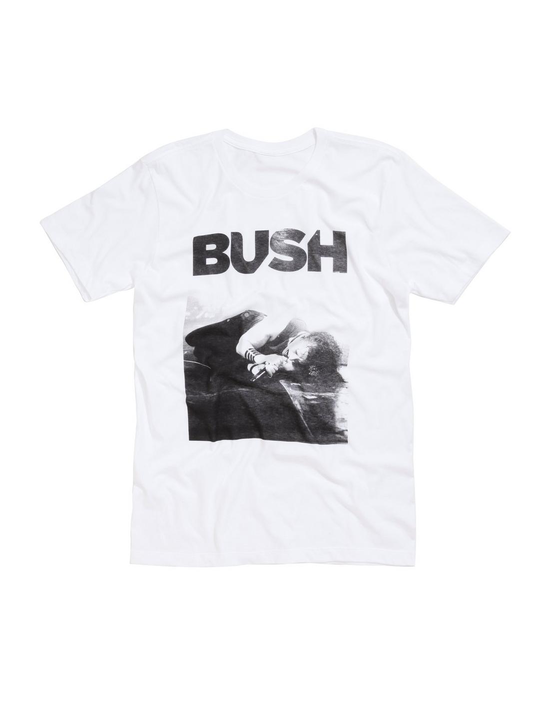 Bush Floored T-Shirt, WHITE, hi-res