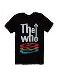 The Who Stacked Target Logo T-Shirt, BLACK, hi-res