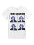 John Lennon Squares Glasses T-Shirt, WHITE, hi-res