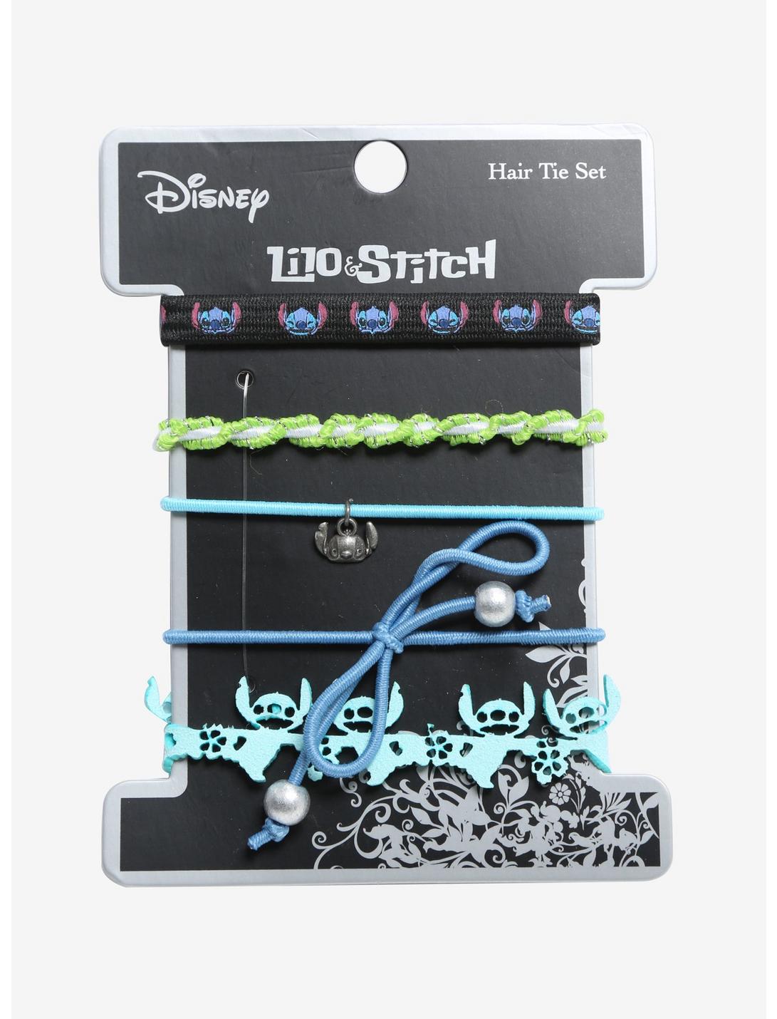 Disney Lilo & Stitch Elastic Hair Tie Set, , hi-res