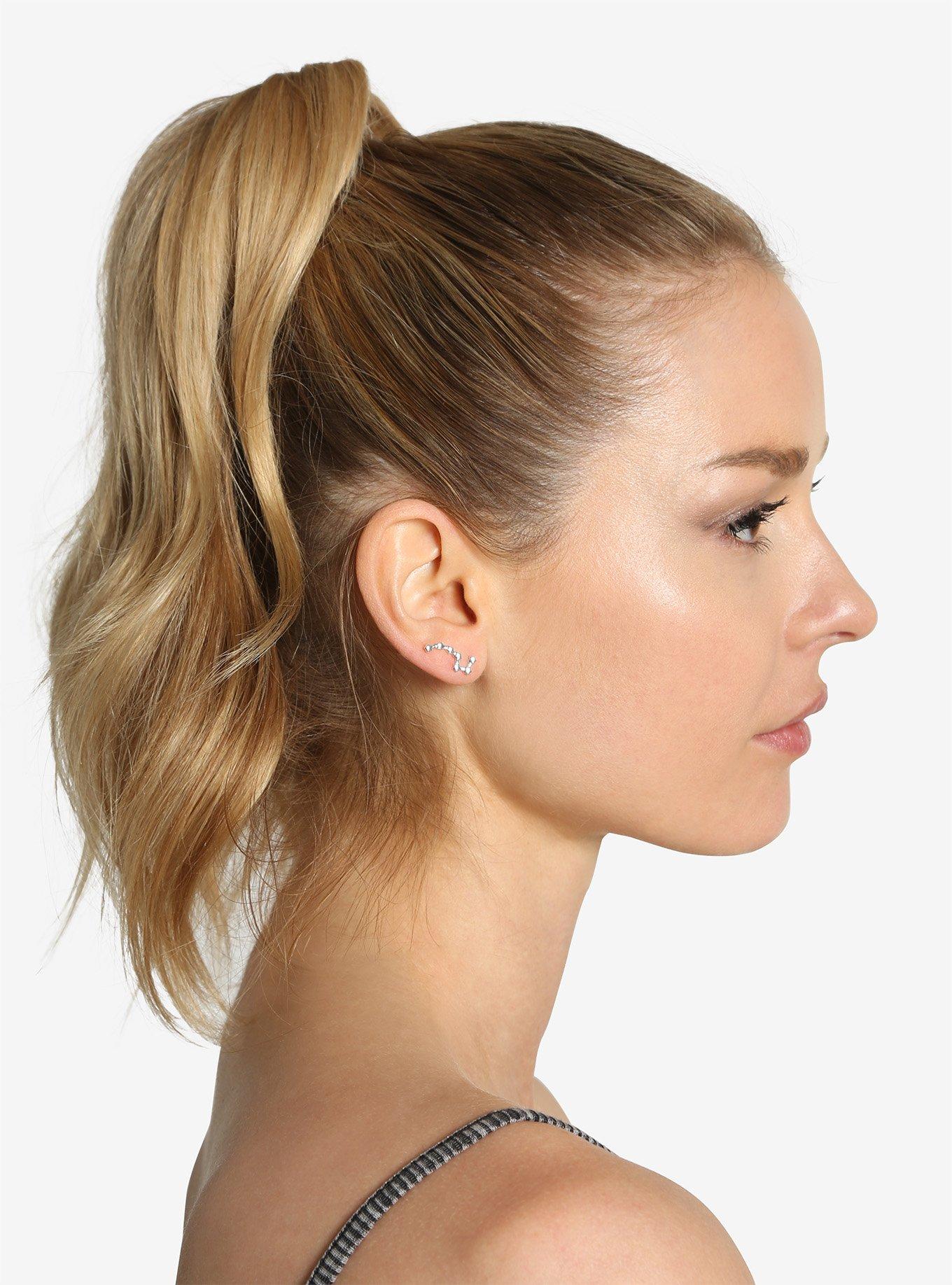 Big Dipper Silver Ear Climber, , hi-res