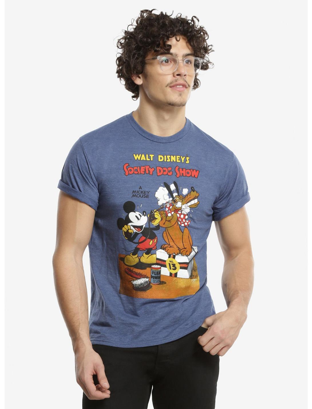 Disney Mickey Mouse Society Dog Show T-Shirt, BLUE, hi-res