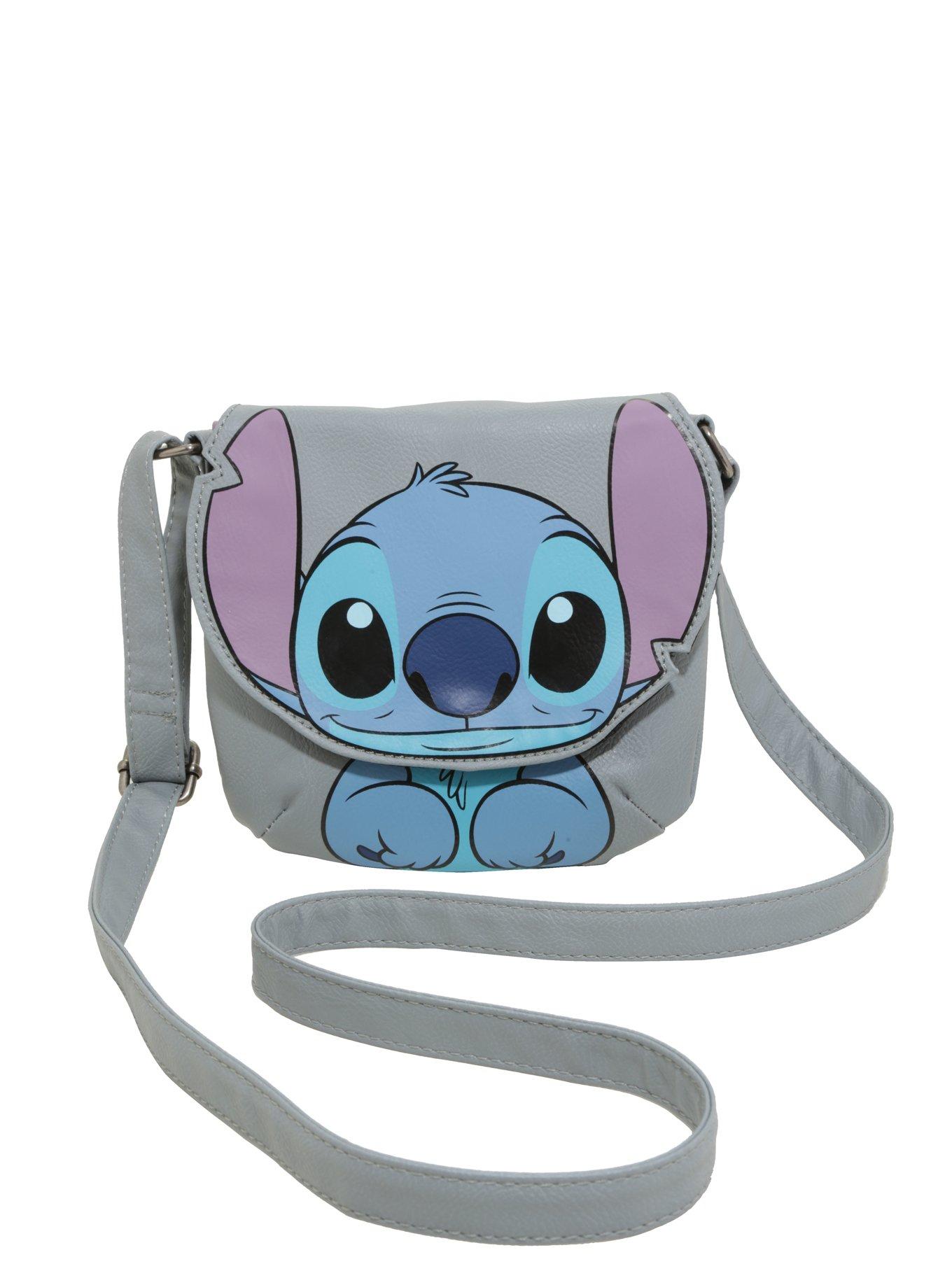 Hot Topic Loungefly Disney Lilo & Stitch Turtles Passport Crossbody Bag