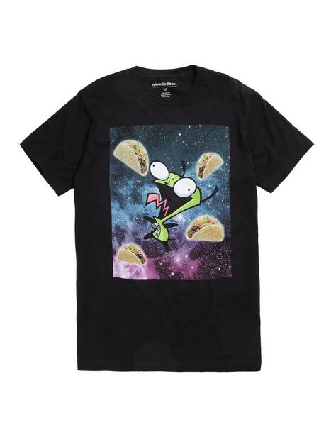 Invader Zim GIR Taco Galaxy T-Shirt | Hot Topic