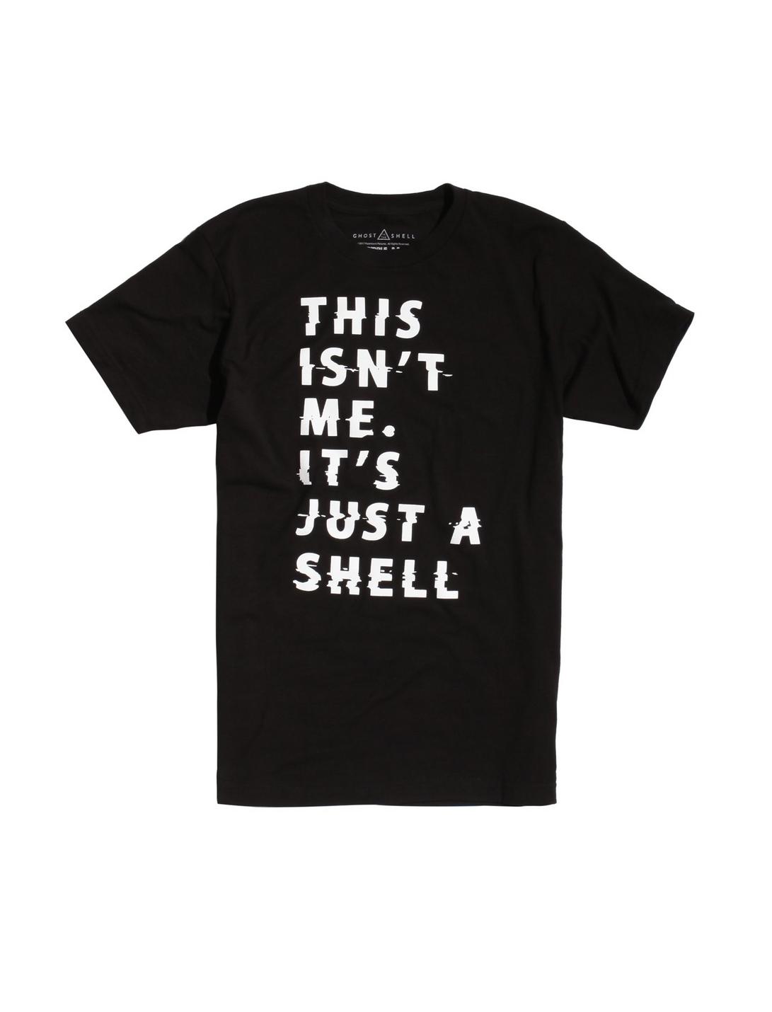 Ghost In The Shell Just A Shell T-Shirt, BLACK, hi-res