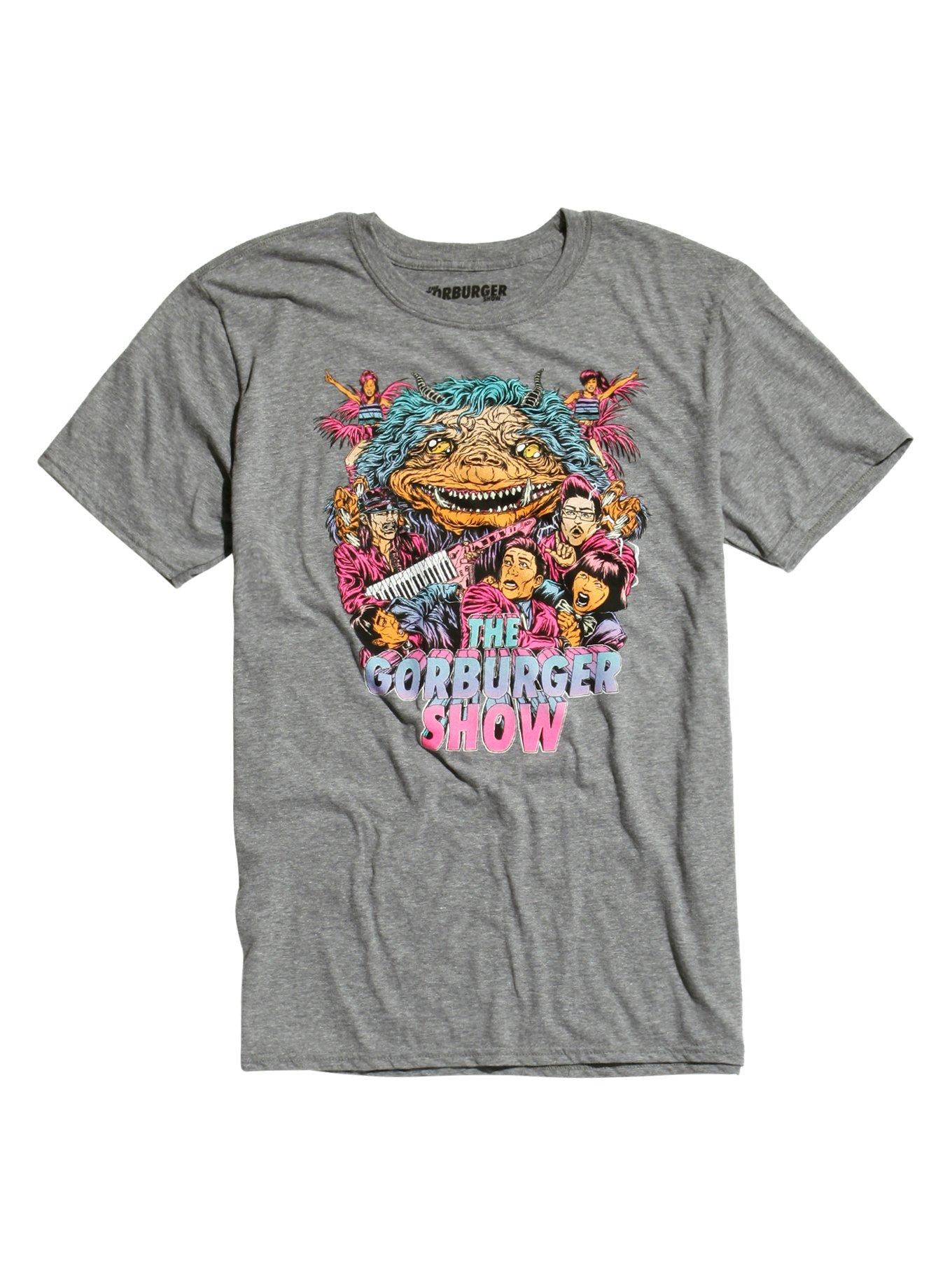 The Gorburger Show Party T-Shirt, GREY, hi-res