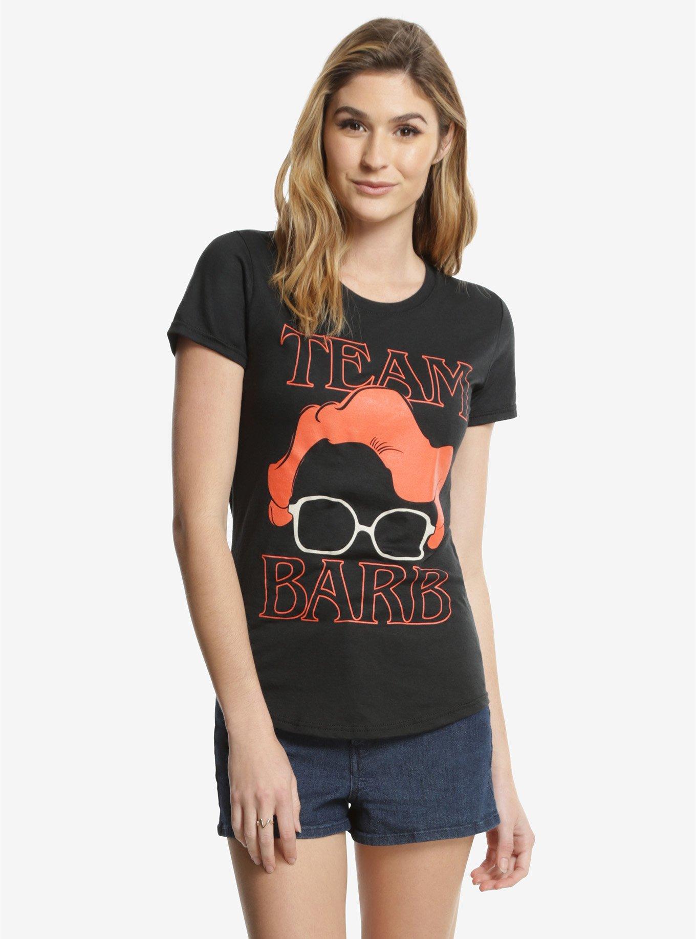 Stranger Things Team Barb Womens Tee, BLACK, hi-res