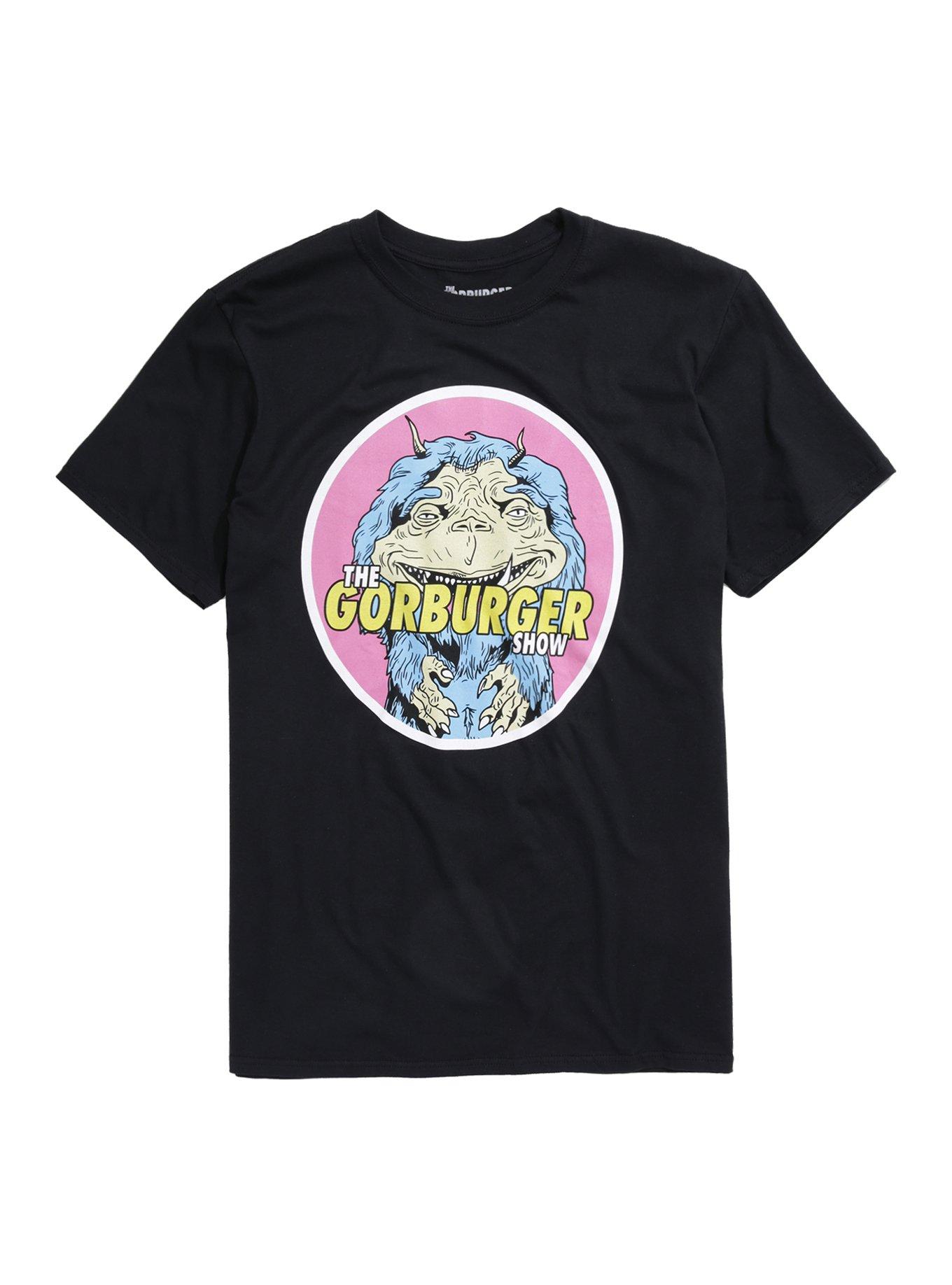 The Gorburger Show Circle Logo T-Shirt, BLACK, hi-res